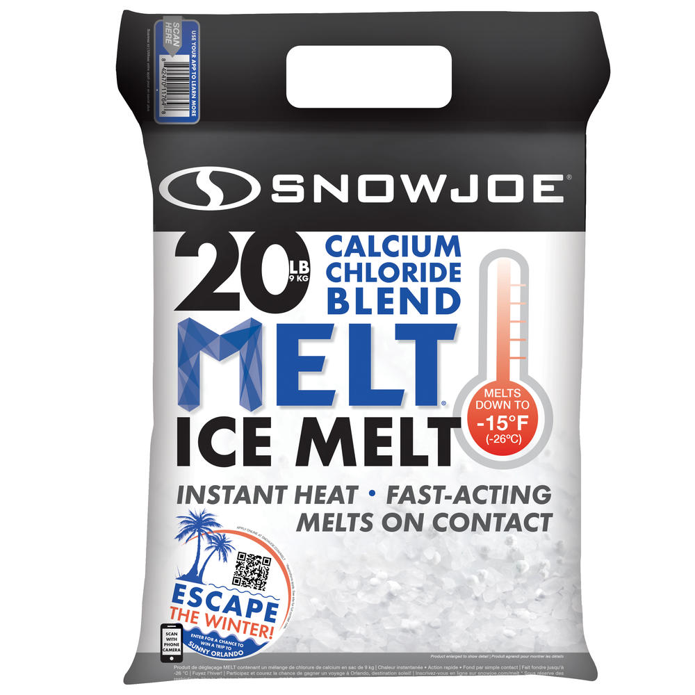 Snow Joe MELT20ESB   Calcium Chloride Ice Melt Blend &#124; 20-Pound