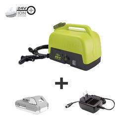 Sun Joe Multi-Purpose Clean-Anywhere Portable Spray Washer|24V | 116-PSI | 5-Gal