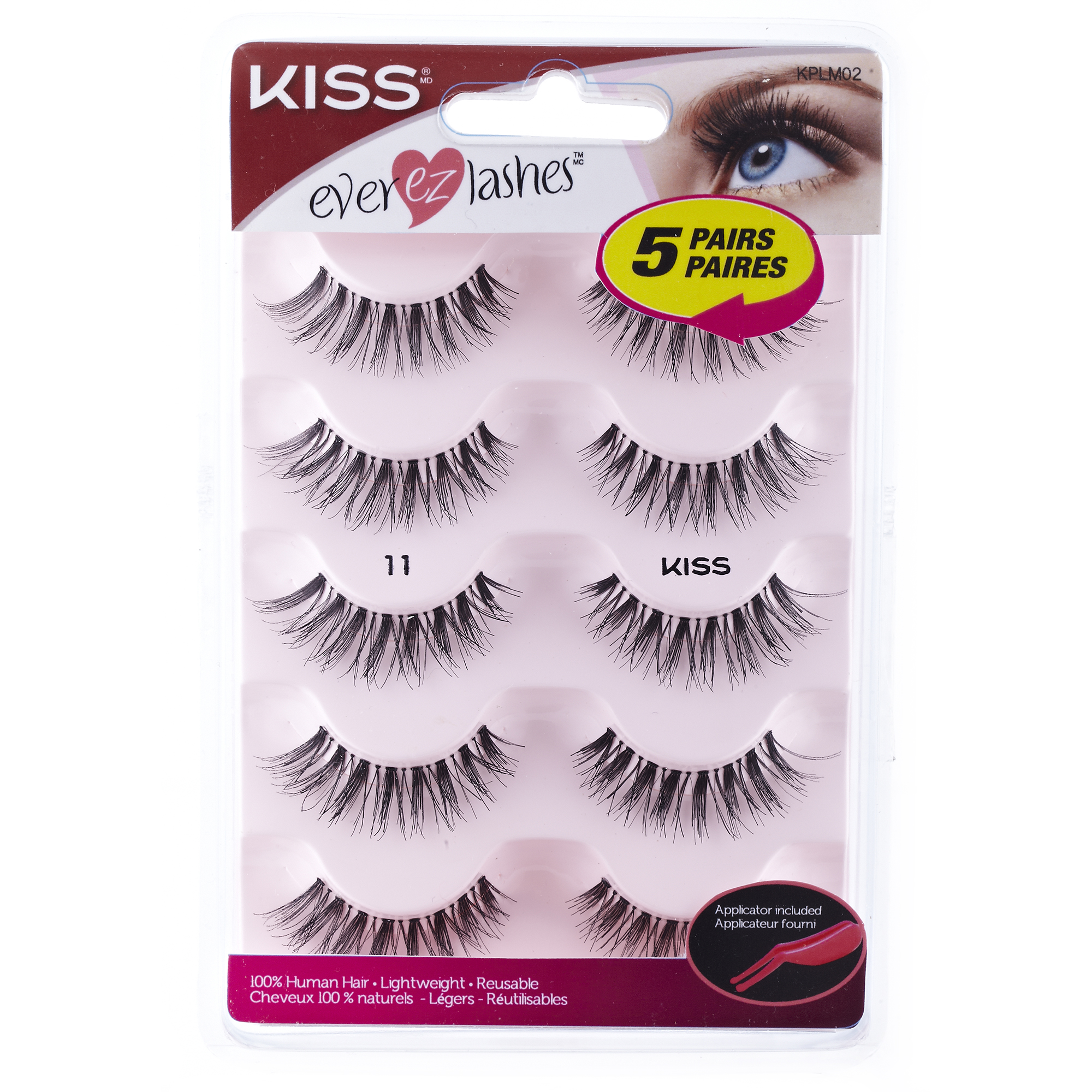 Kiss Products No. 05 Ever EZ Lashes, 10 Ct. Kiss Products No. 05 Ever EZ Lashes, 10 Ct.