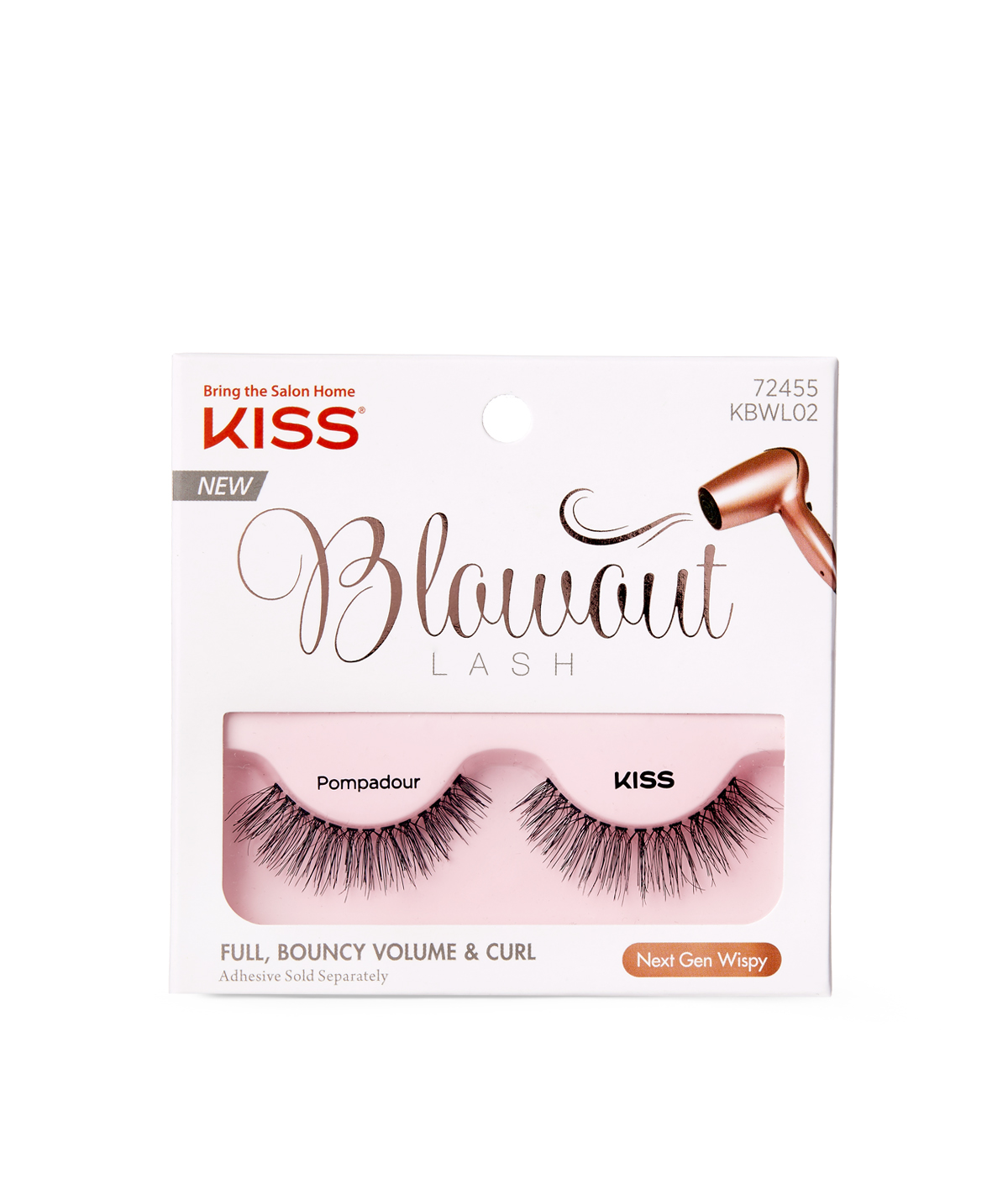 Kiss Blowout Lash in Pompadour, 1 pair