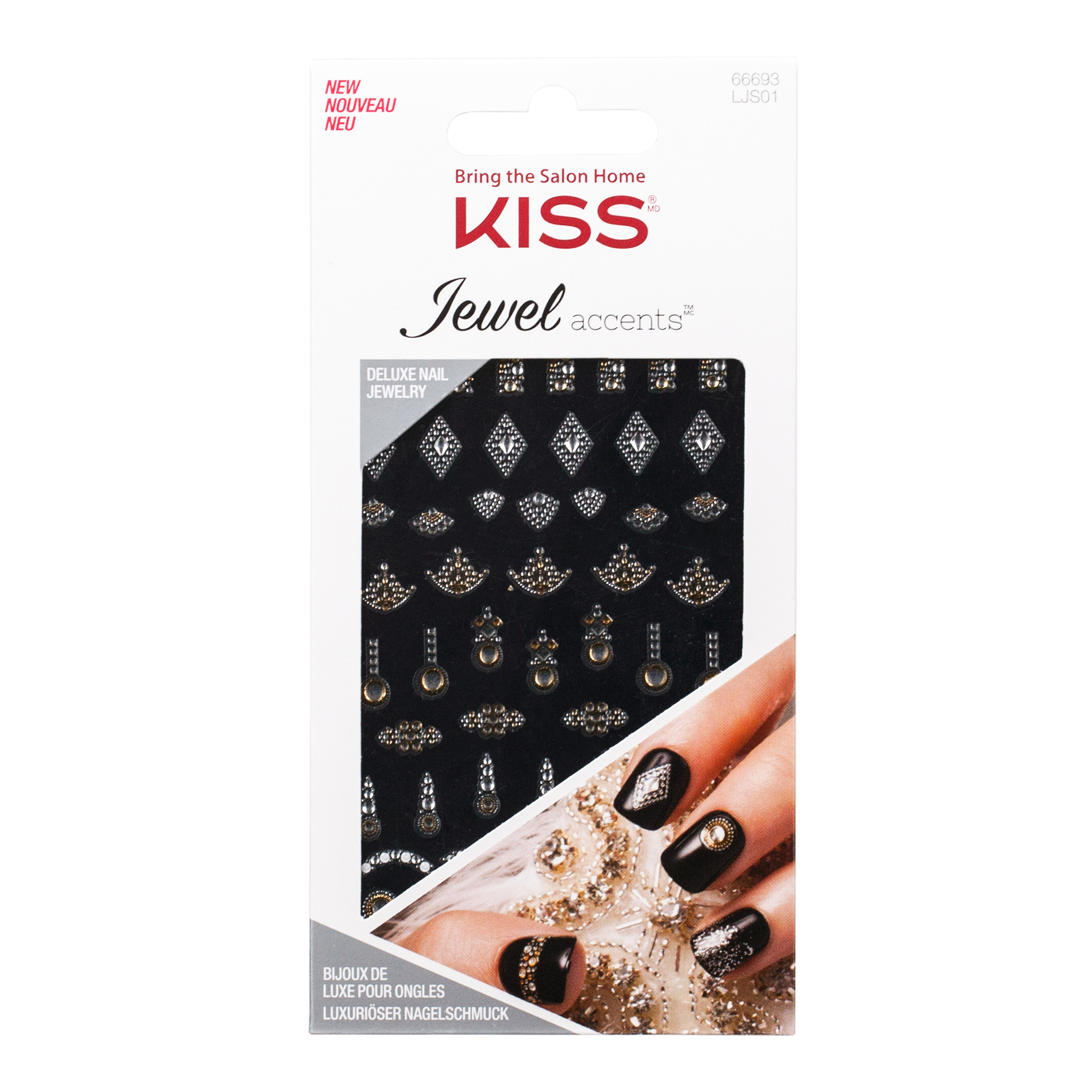 Kiss Jewel Accents Nail Stickers