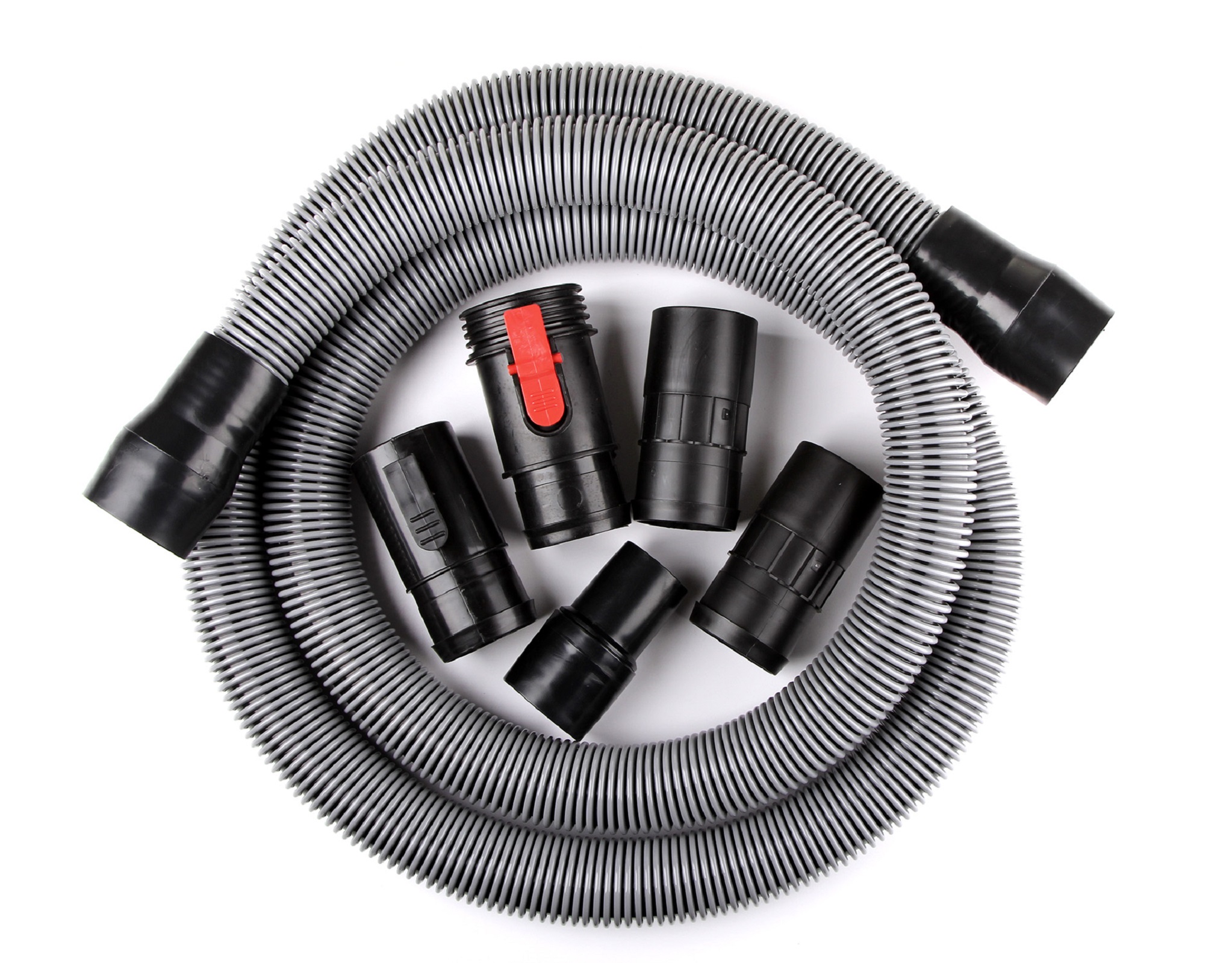 WORKSHOP Wet Dry Vacs WS17823A Wet Dry Vacuum Hose, 1-7/8-Inch x 10-Ft Heavy Duty Contractor Hose for Wet Dry Shop Vacuums