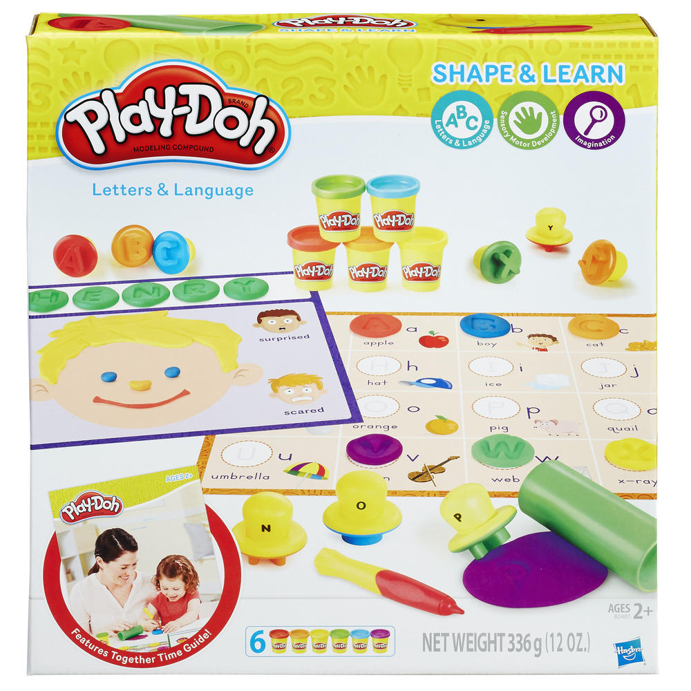 Play-Doh  Shape and Learn Letters and Language