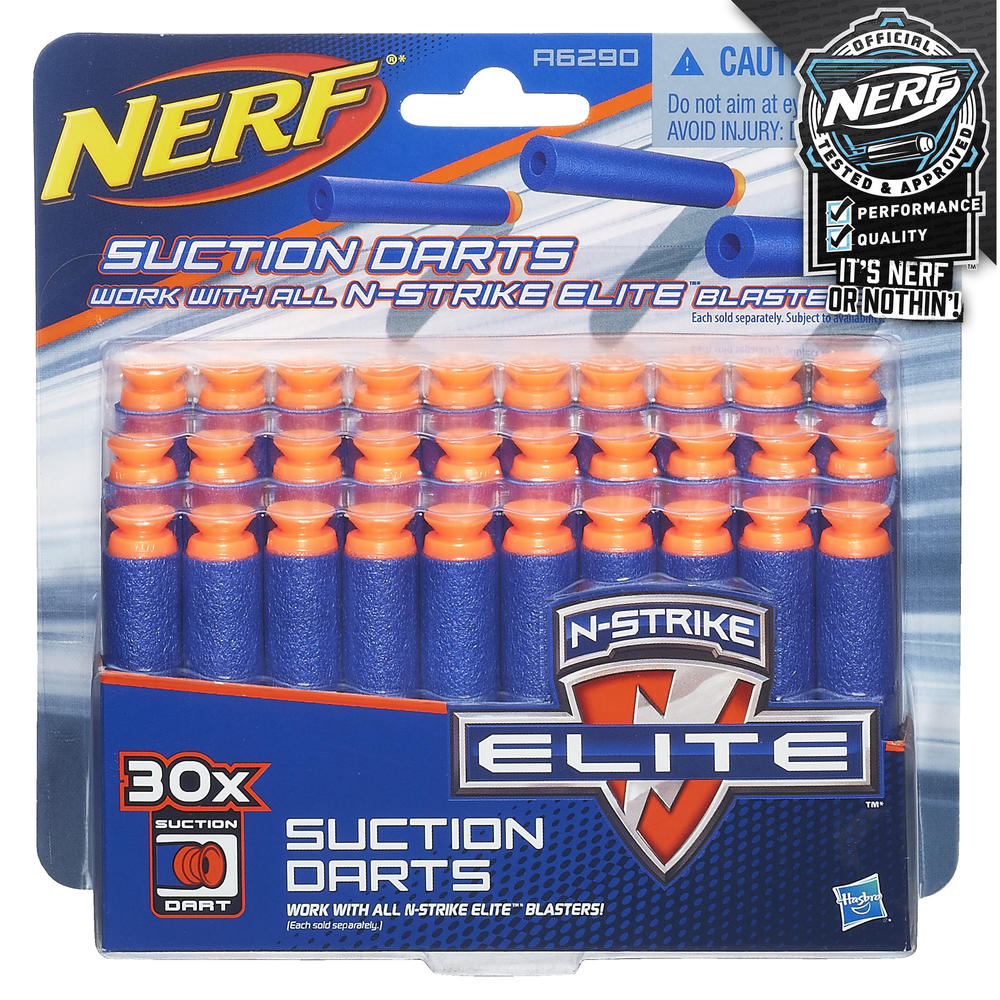 Nerf 30-Pack Official N-Strike Elite Series Suction Darts