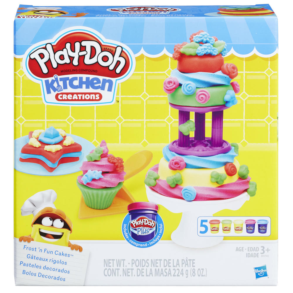 Play-Doh Kitchen Creations Frost 'n Fun Cakes Set