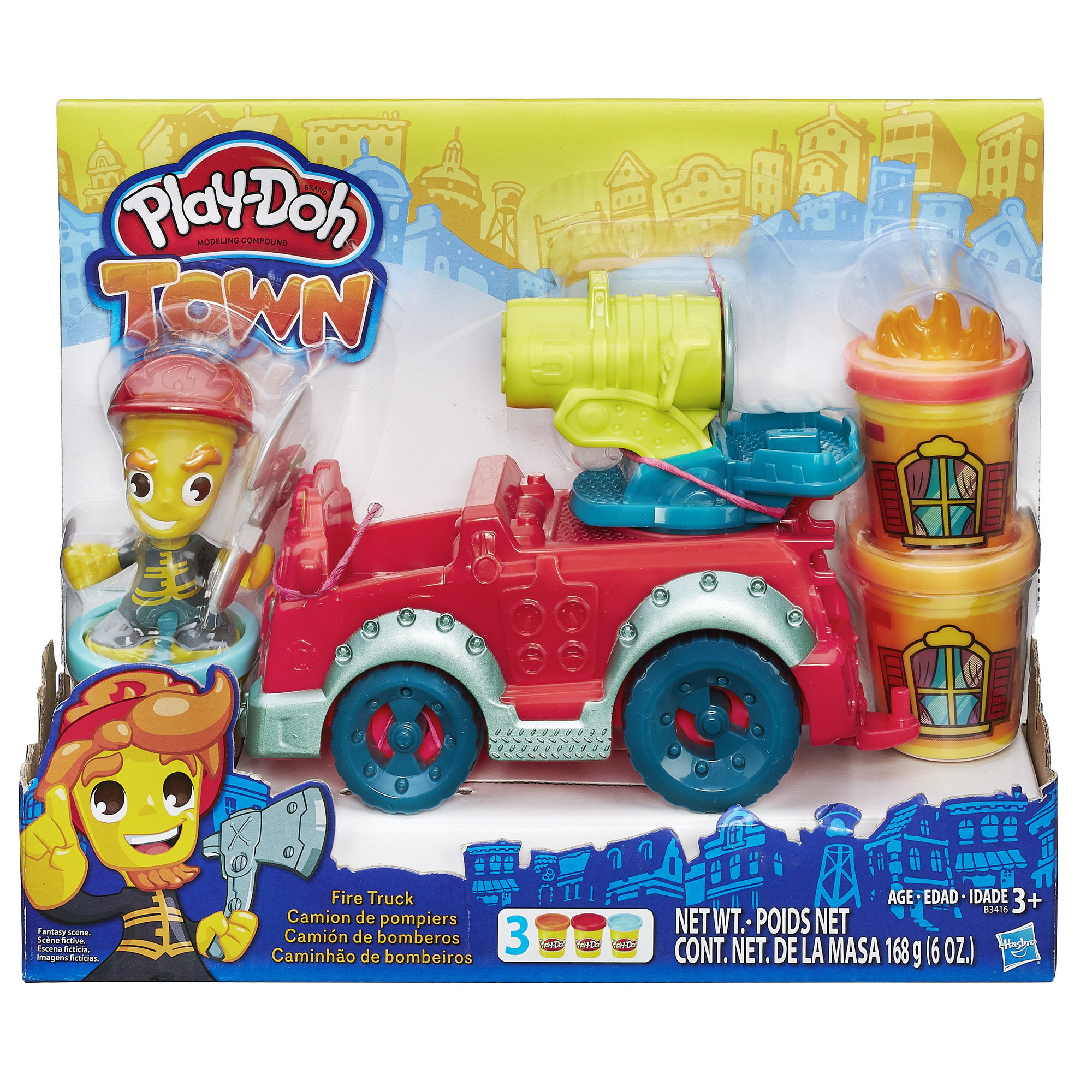 play doh fire station