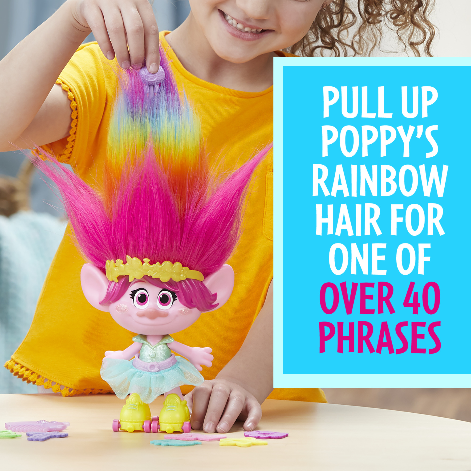 trolls party hair poppy doll