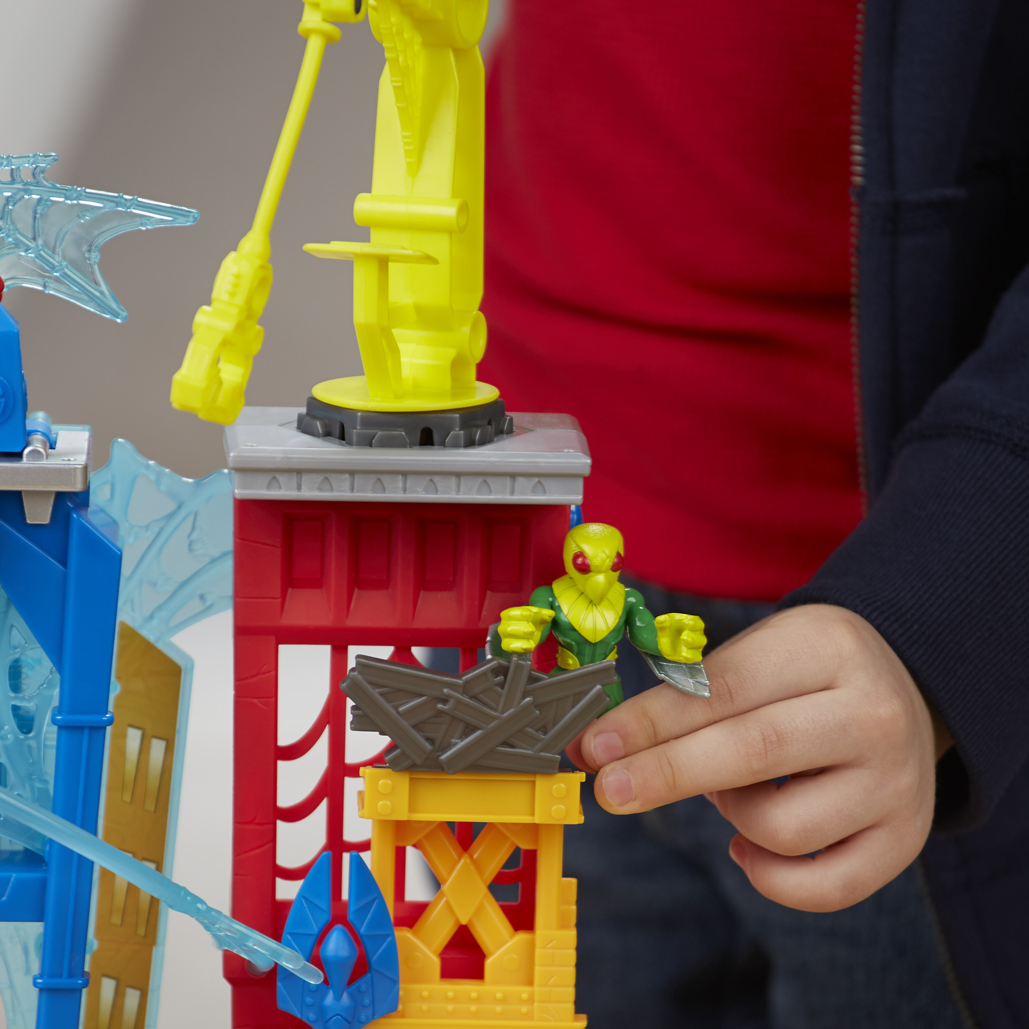 playskool spider man web quarters