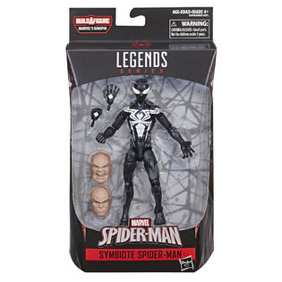 Symbiote spiderman best sale action figure