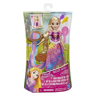 Disney Princess Rainbow Styles Rapunzel Hair Play Doll
