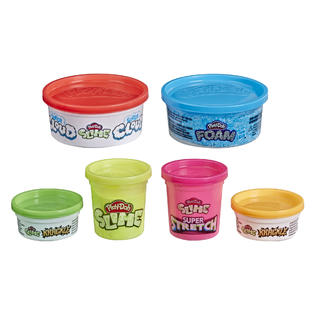 Playdoh Modeling Clay Slime, Foam Storage Container