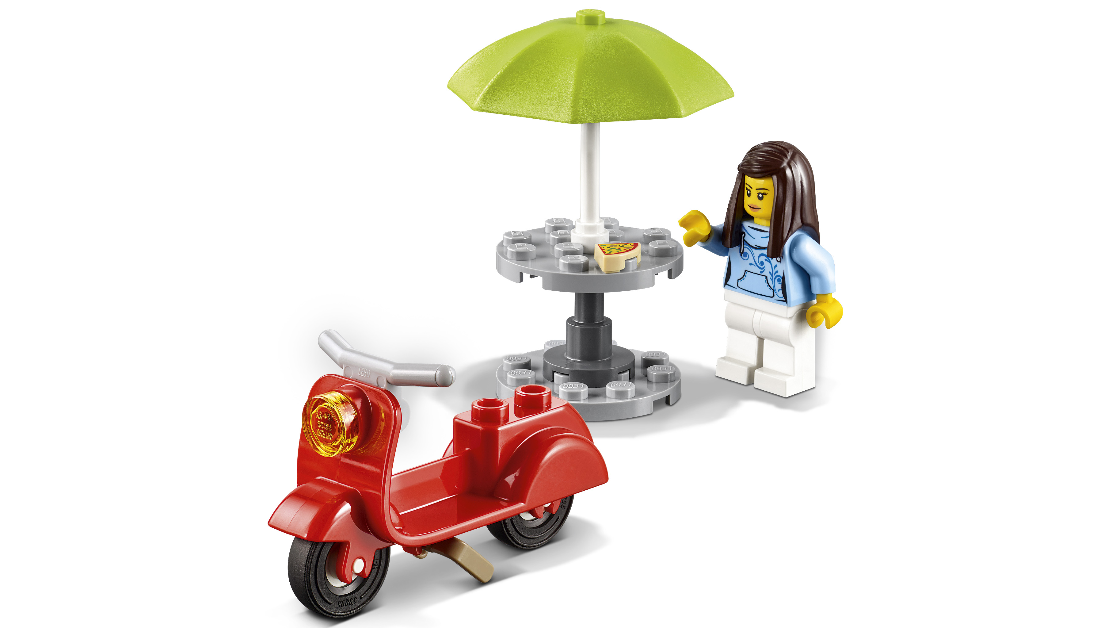 lego city pizza auto