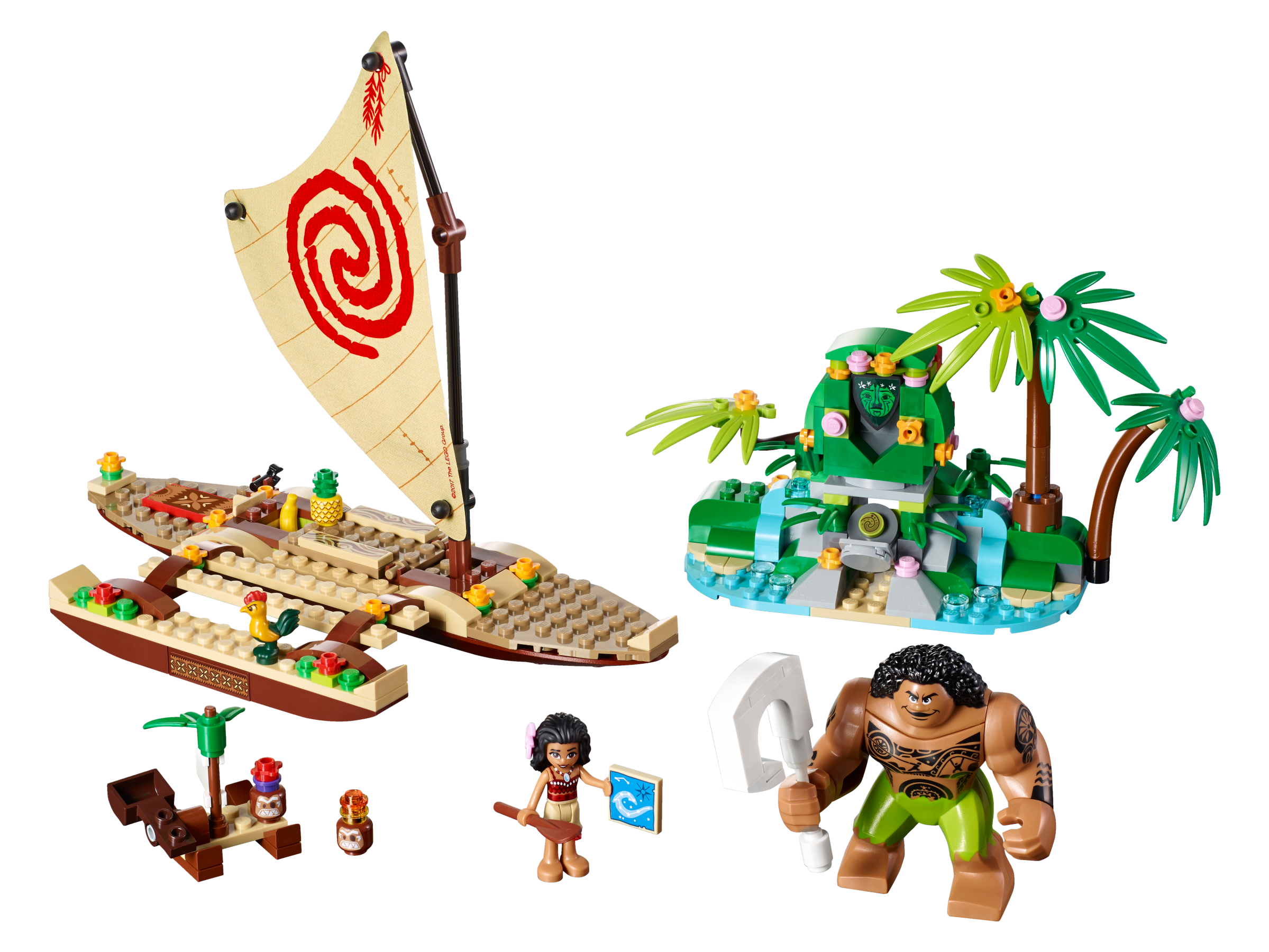 moana lego kmart