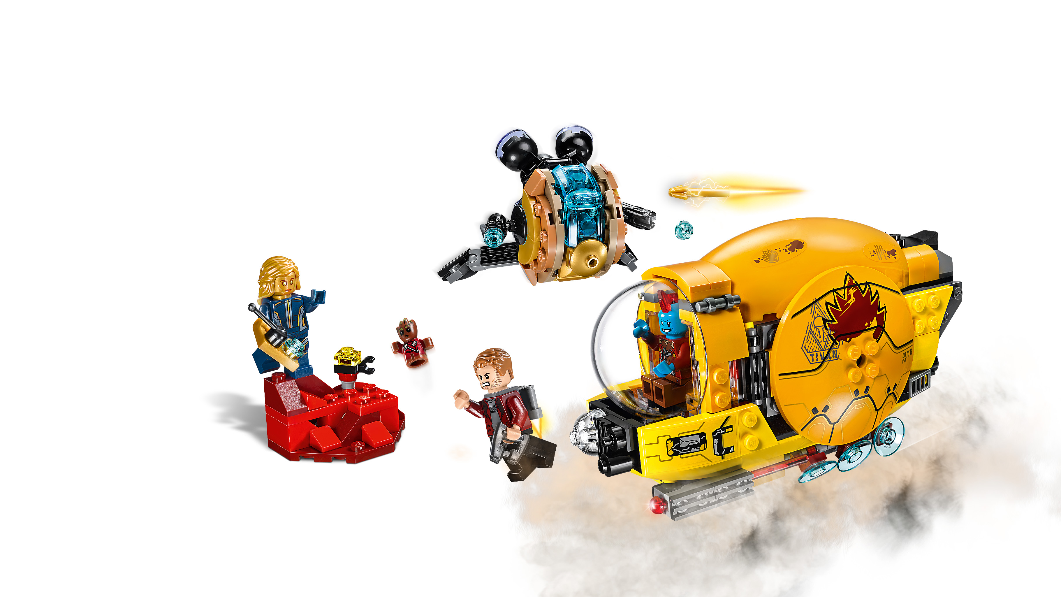 lego guardians of the galaxy ayesha's revenge