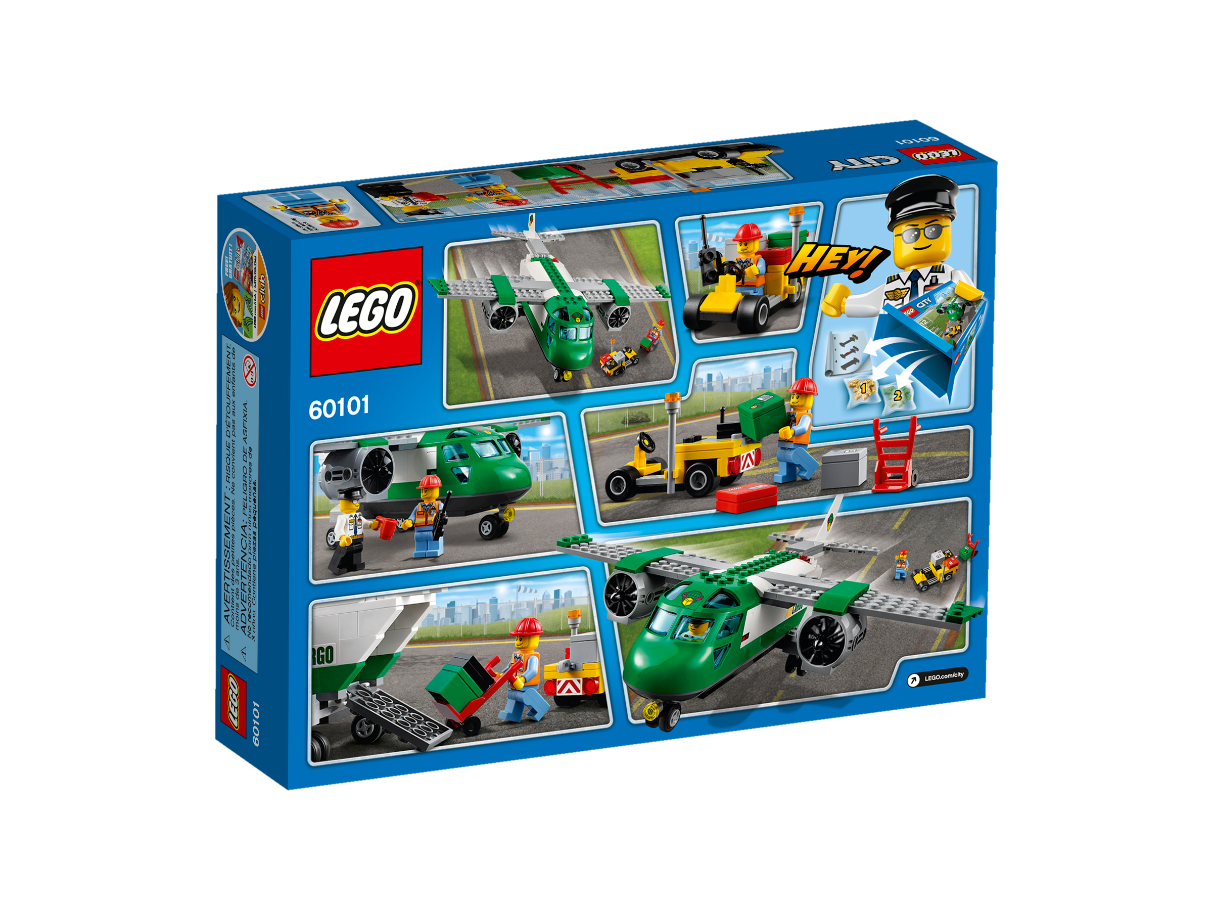lego 60101 city airport cargo plane