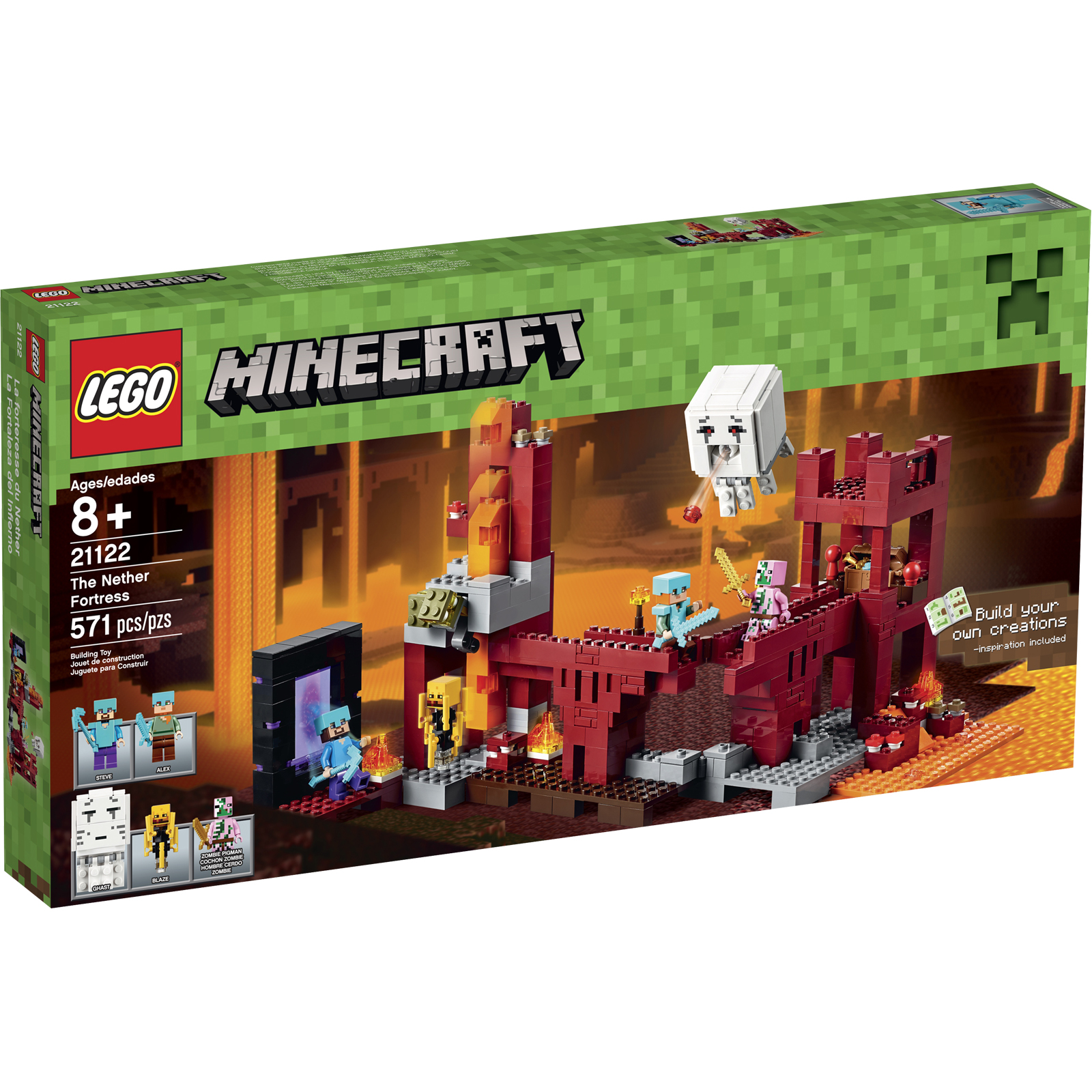 LEGO Minecraft The Nether Fortress #21122
