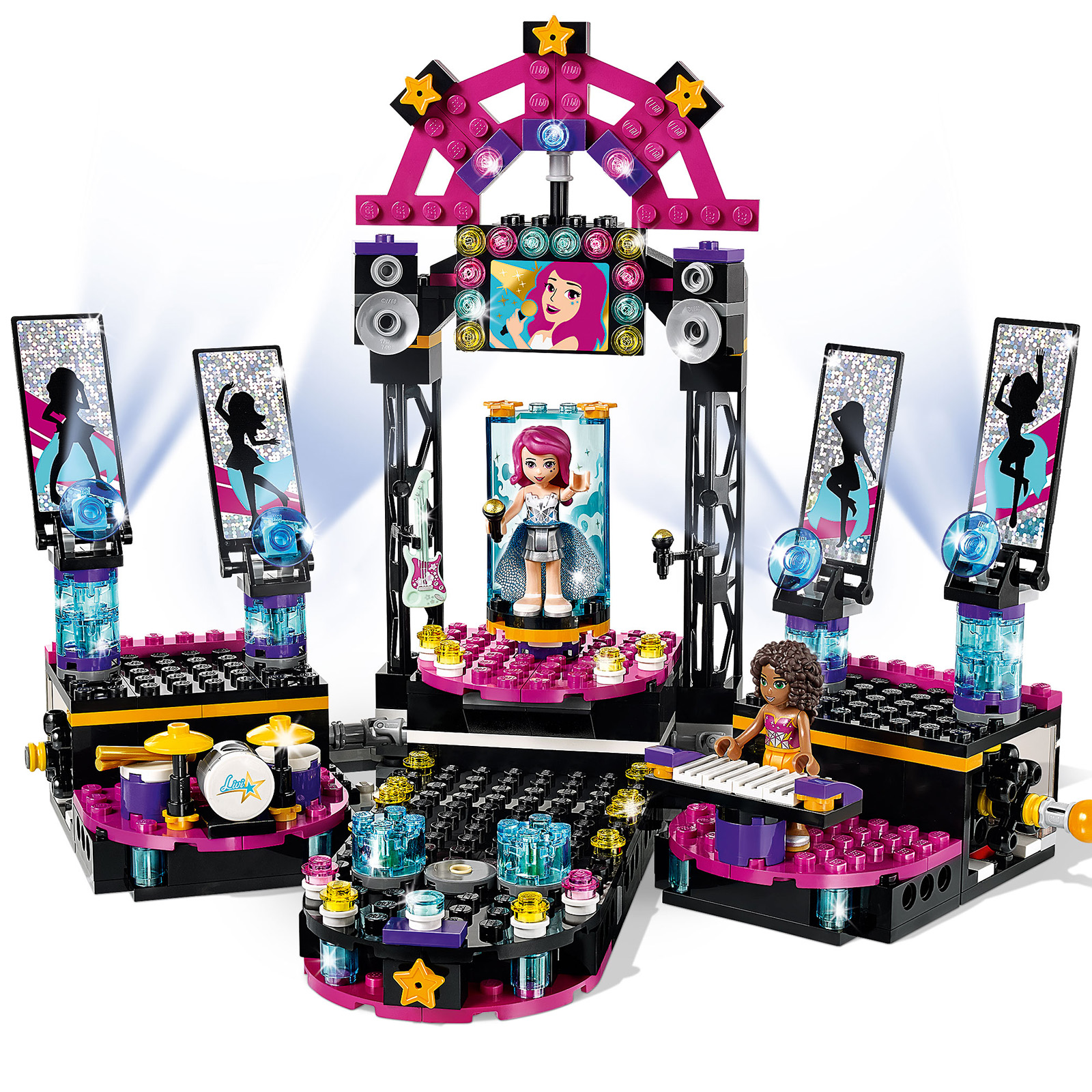 lego pop star show stage