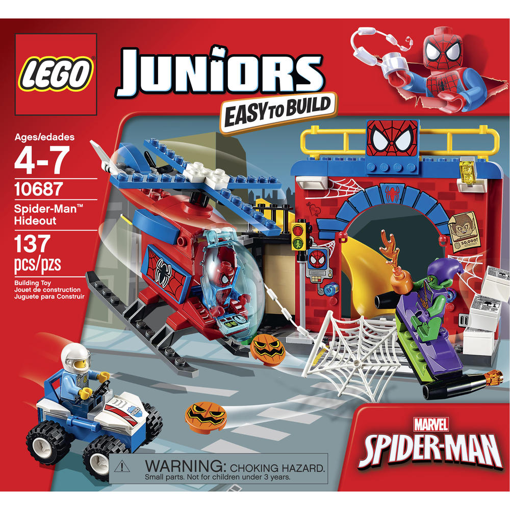 LEGO JUNIORS&#8482; Disney Marvel Spider-Man&#8482; Hideout #10687