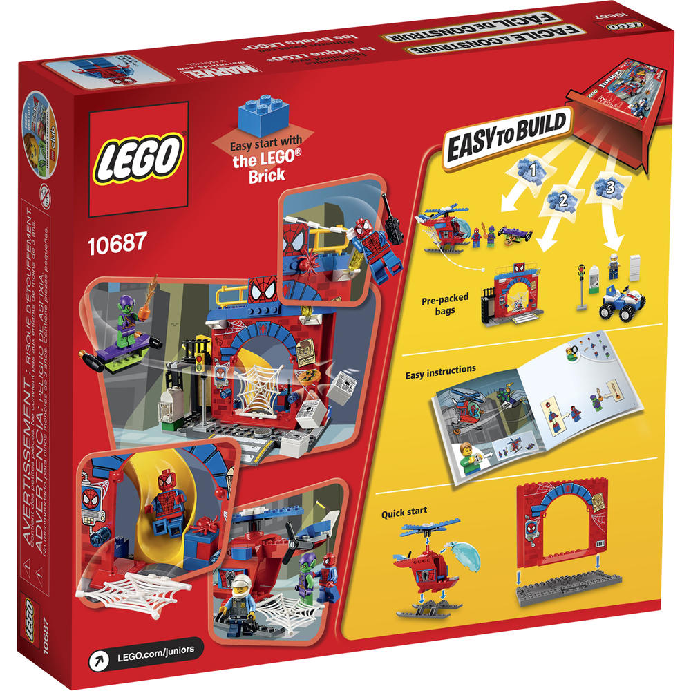 LEGO JUNIORS&#8482; Disney Marvel Spider-Man&#8482; Hideout #10687