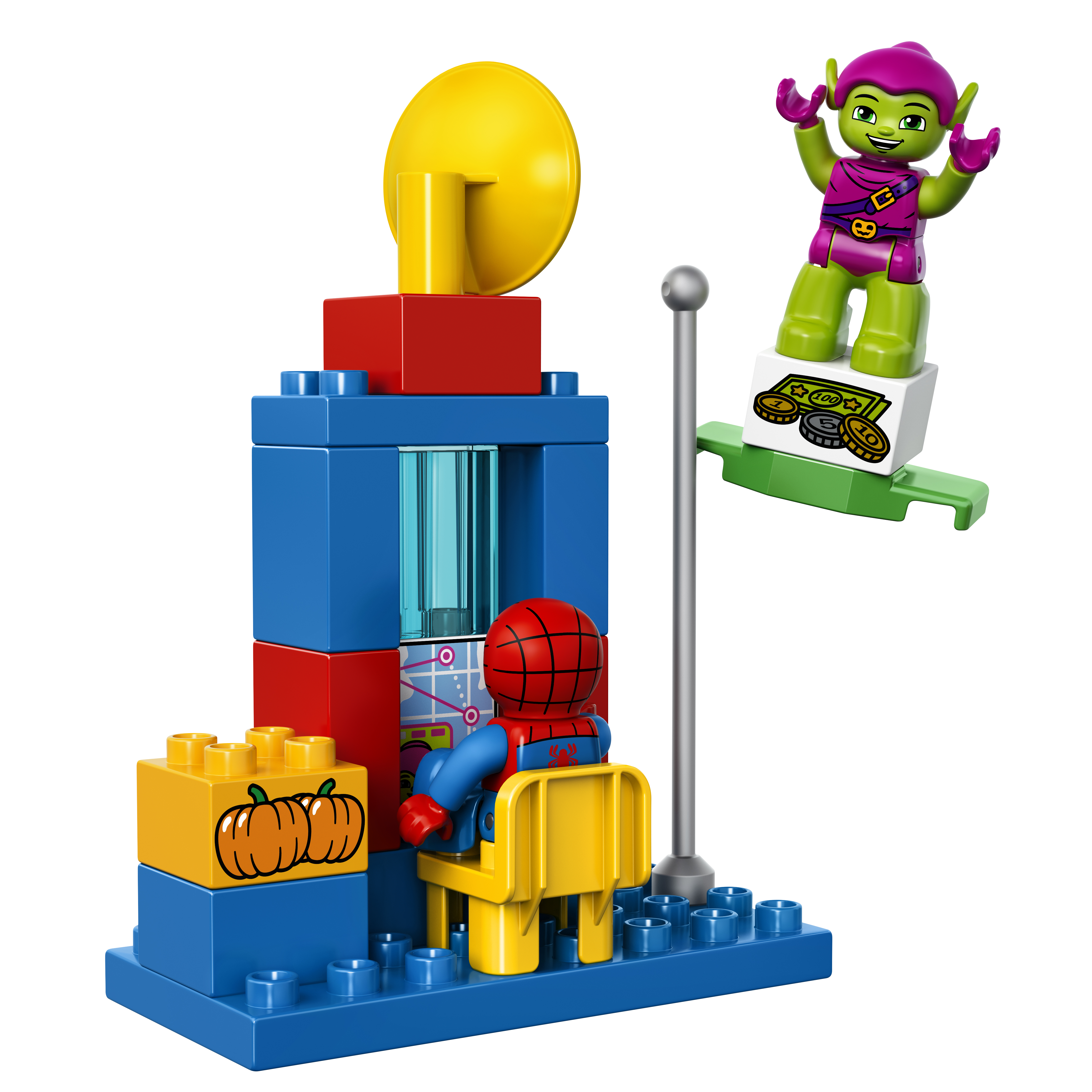 spiderman duplo truck