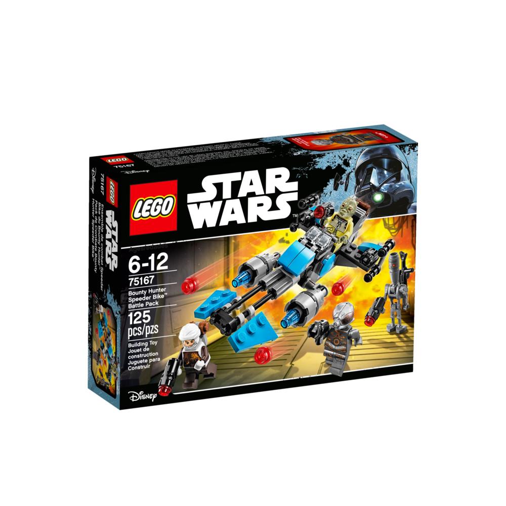 padle følelse Nonsens LEGO Star Wars Army Building Set Bounty Hunter Speeder Bike Battle Pack