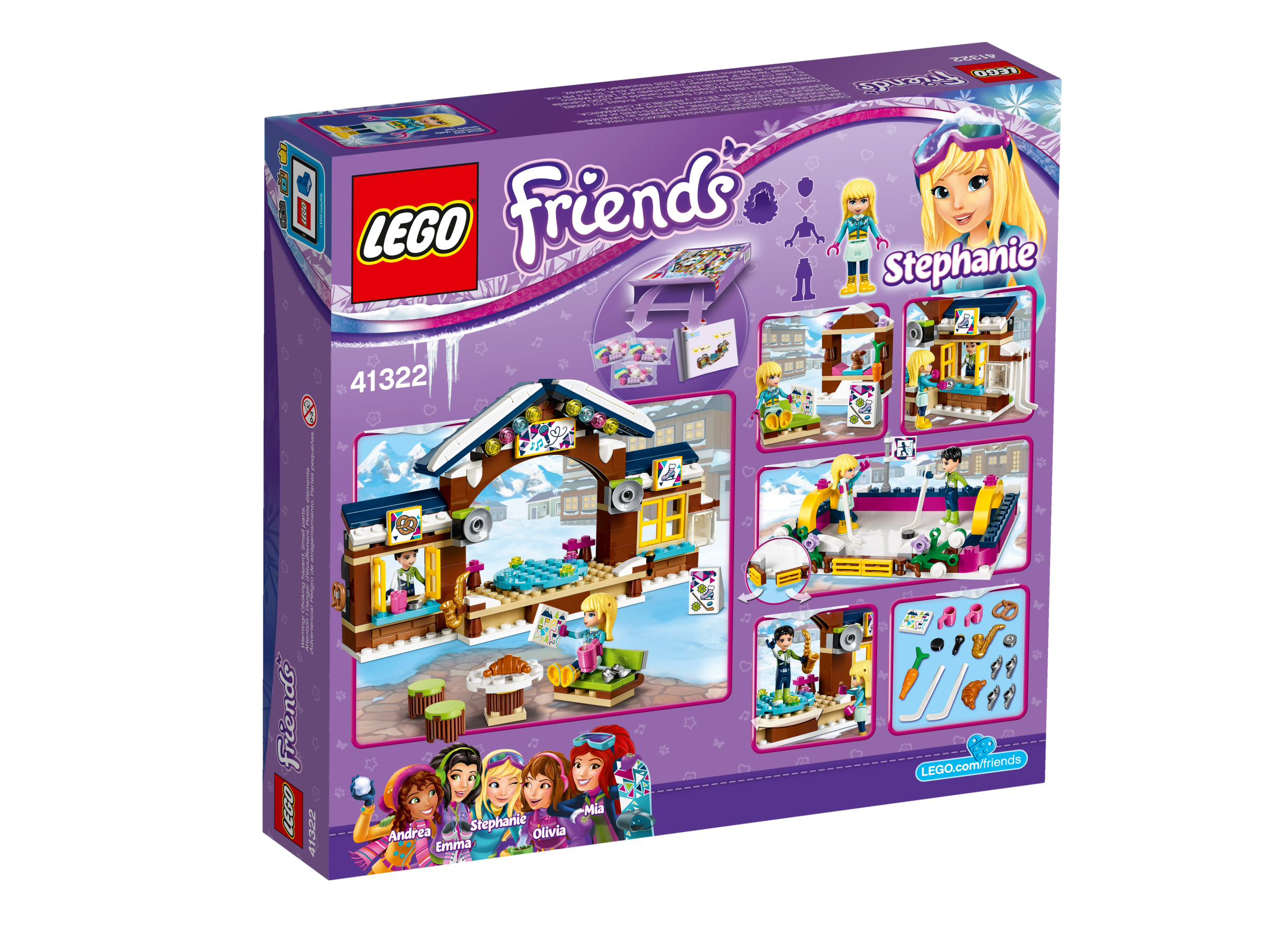 lego friends ice skating rink