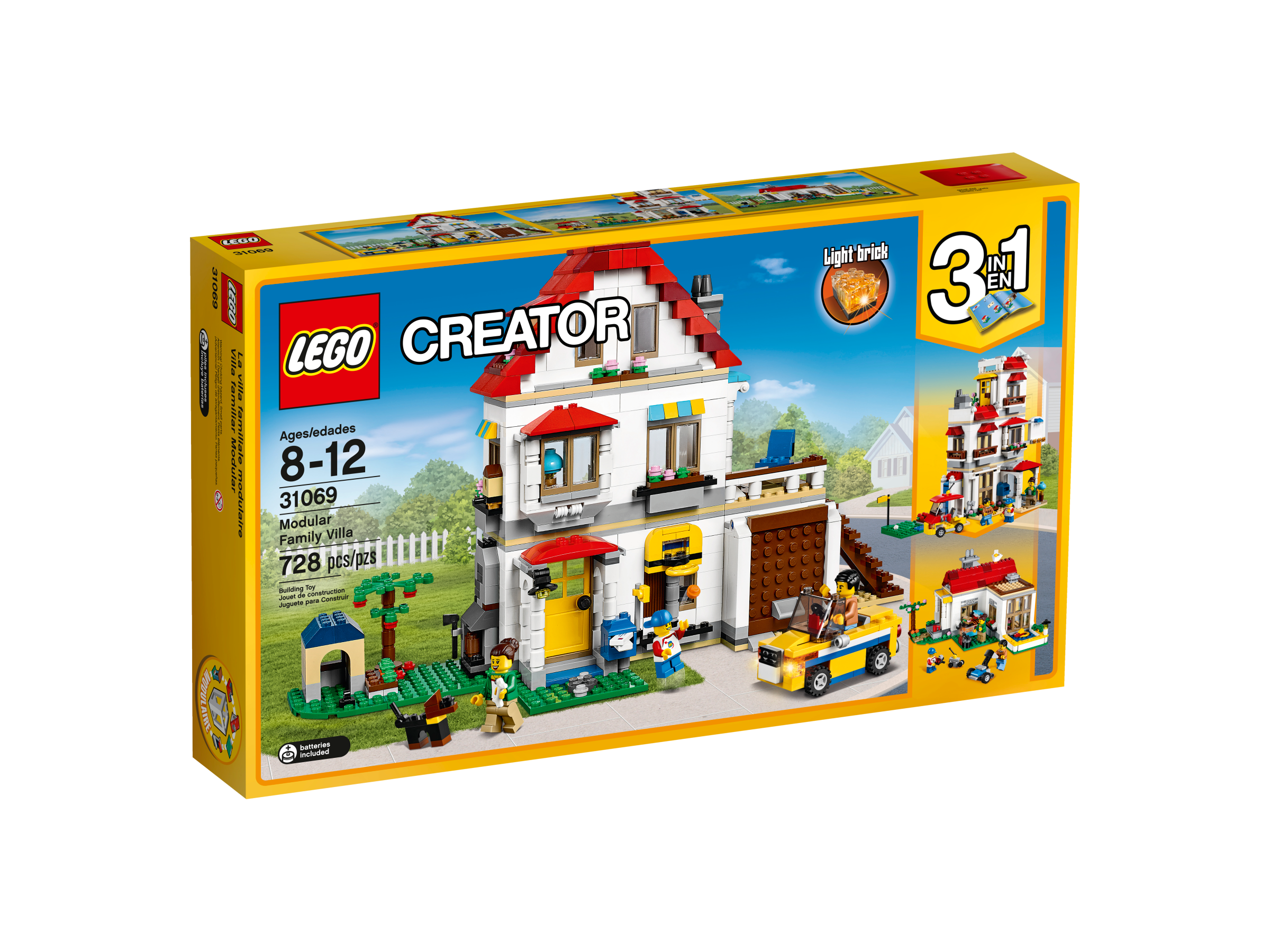 lego creator modular family villa