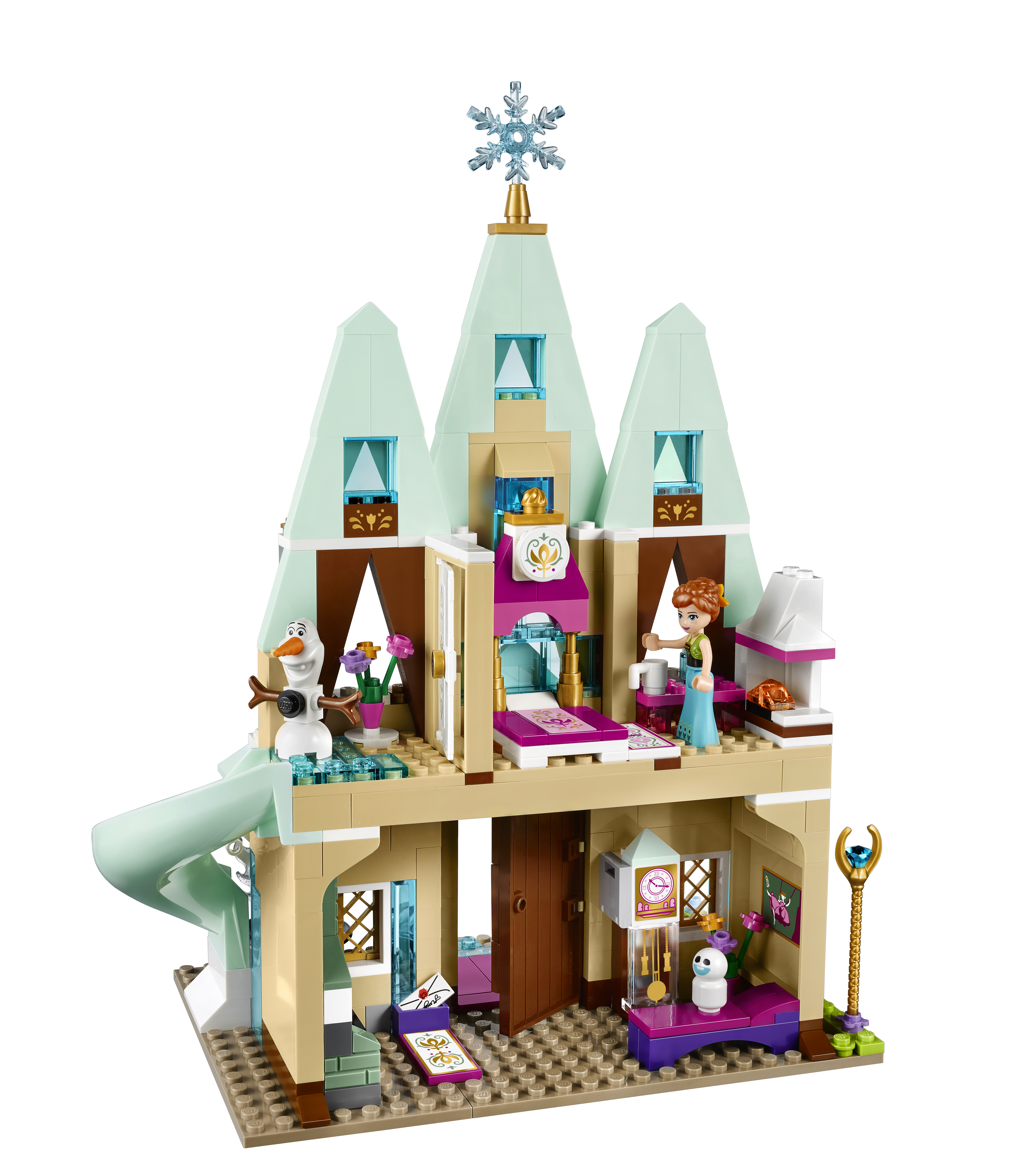lego friends elsa castle