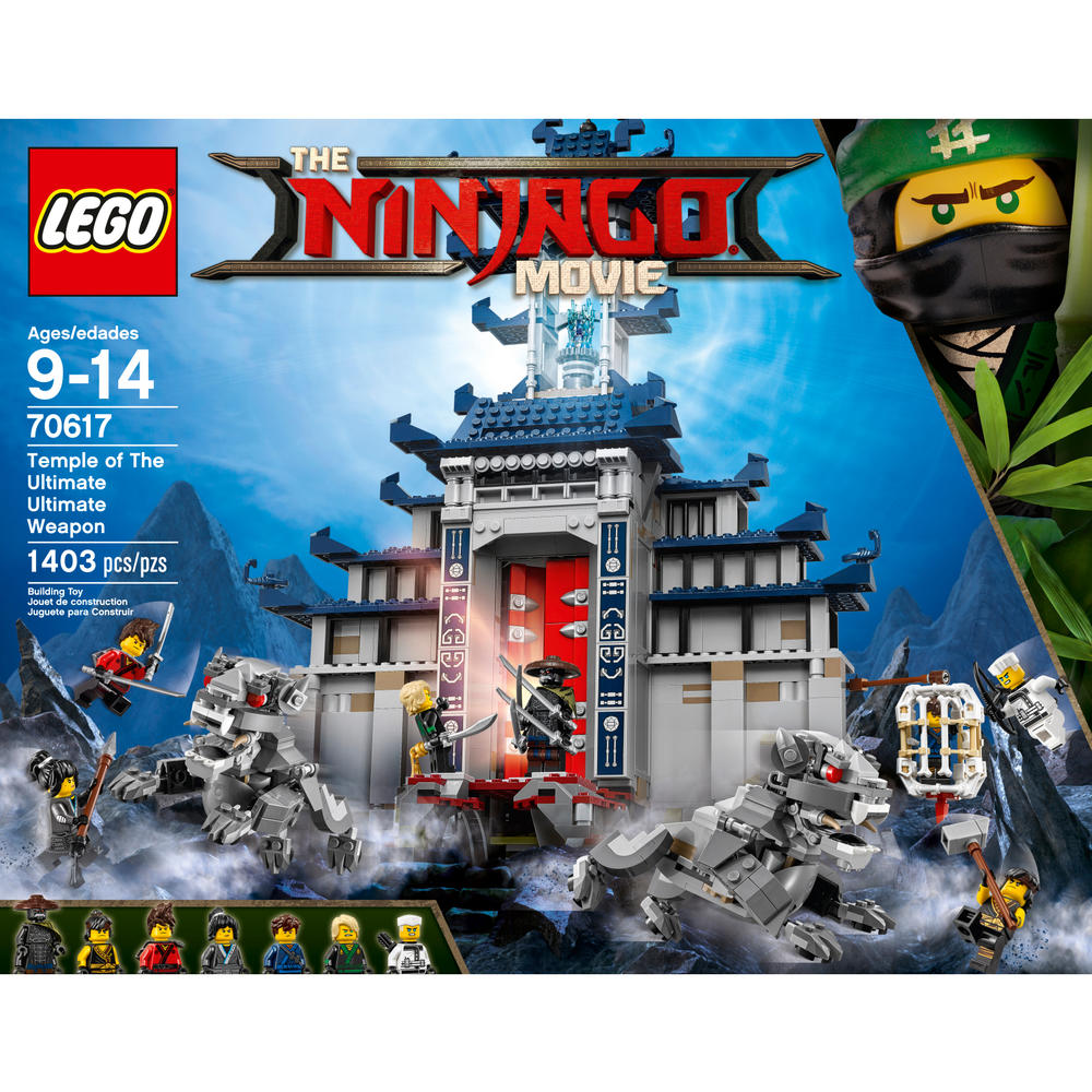 LEGO Ninjago Movie Temple of the Ultimate Ultimate Weapon 70617