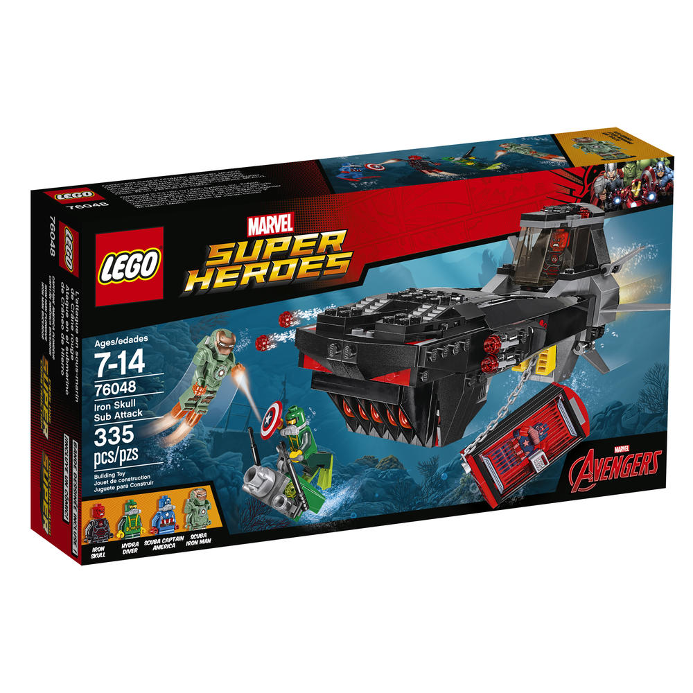 LEGO Super Heroes DC Comics  Iron Skull Sub Attack #76048