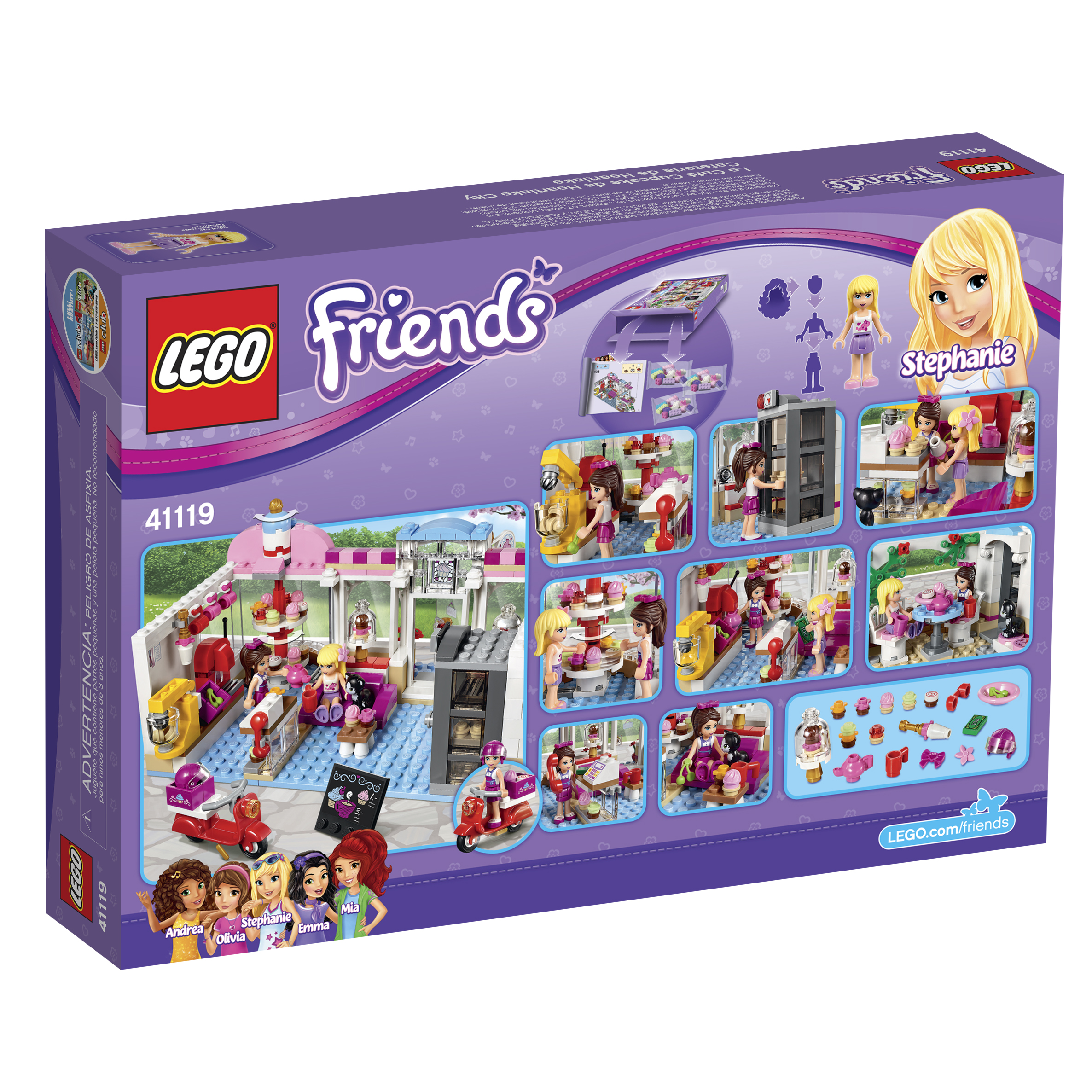 cafeteria lego friends