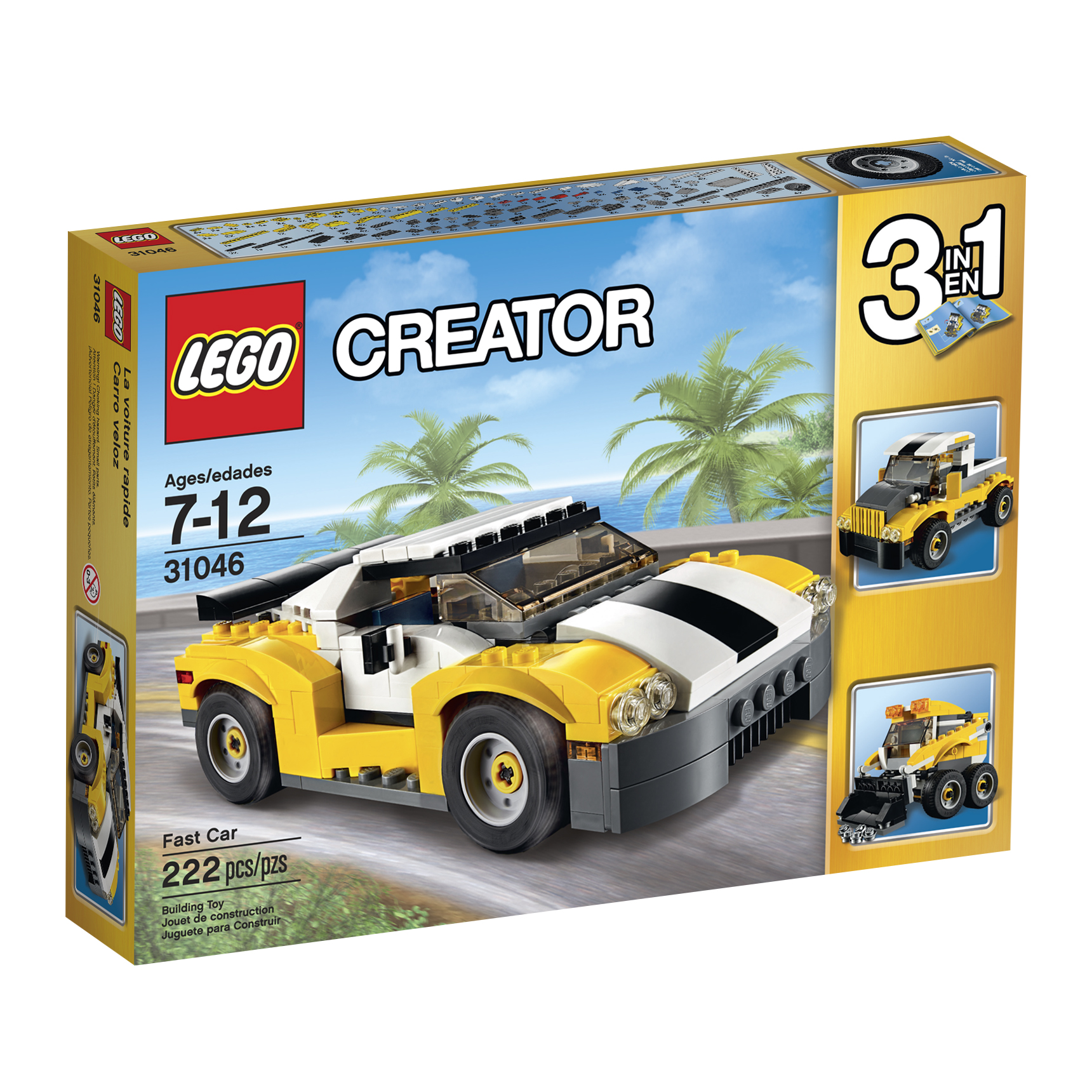 lego creator fast car