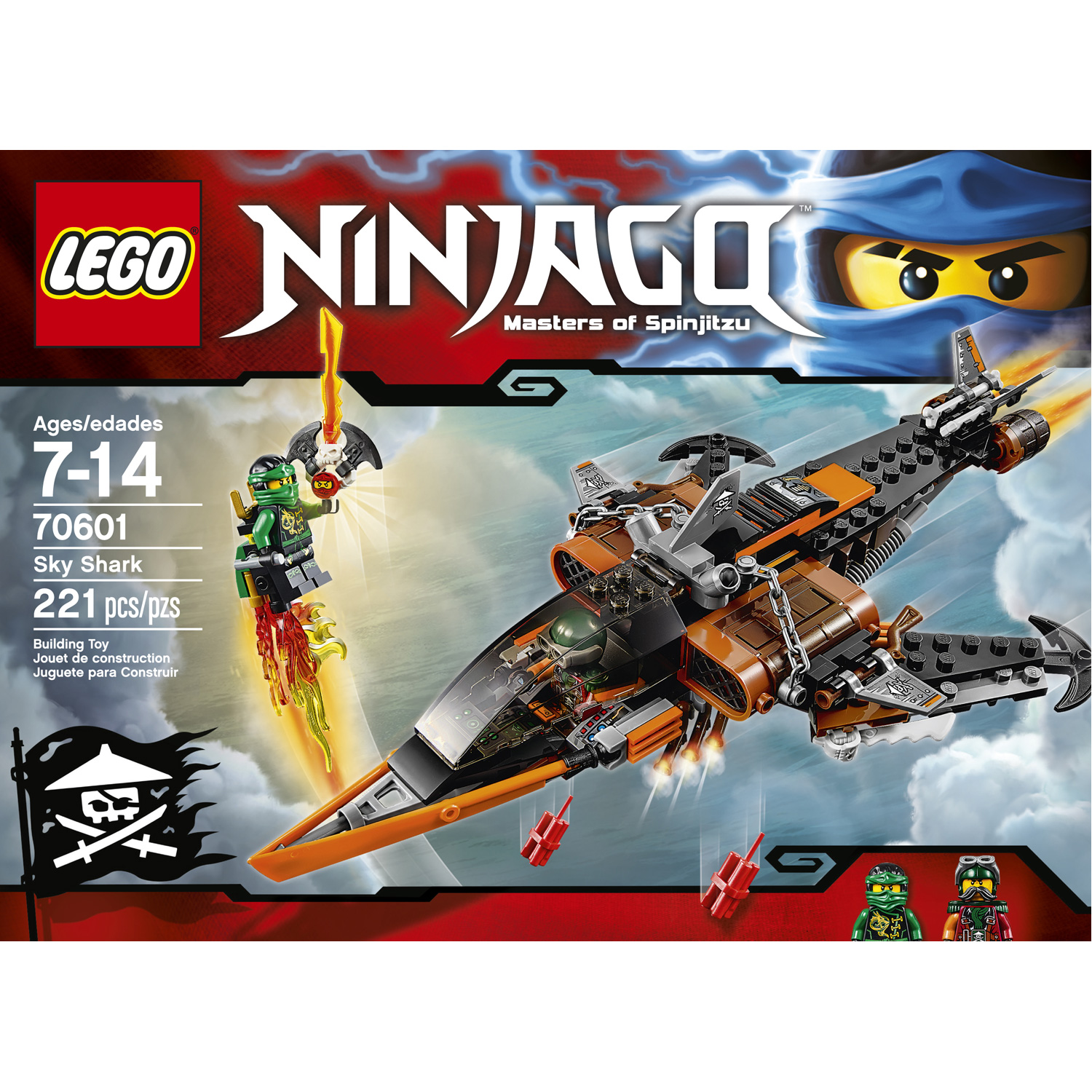 LEGO Ninjago Sky Shark #70601   Toys & Games   Blocks & Building Sets