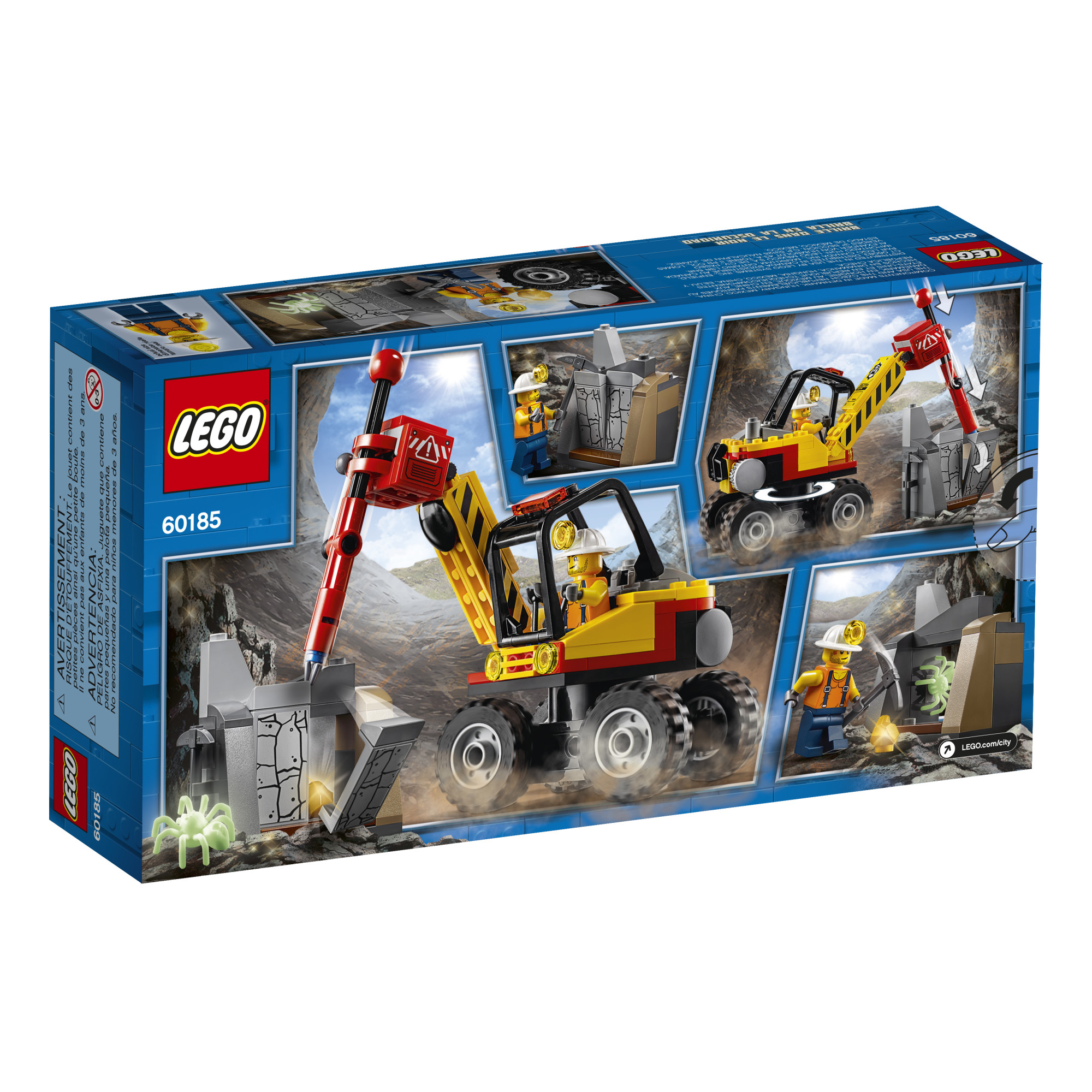 lego city mining power splitter