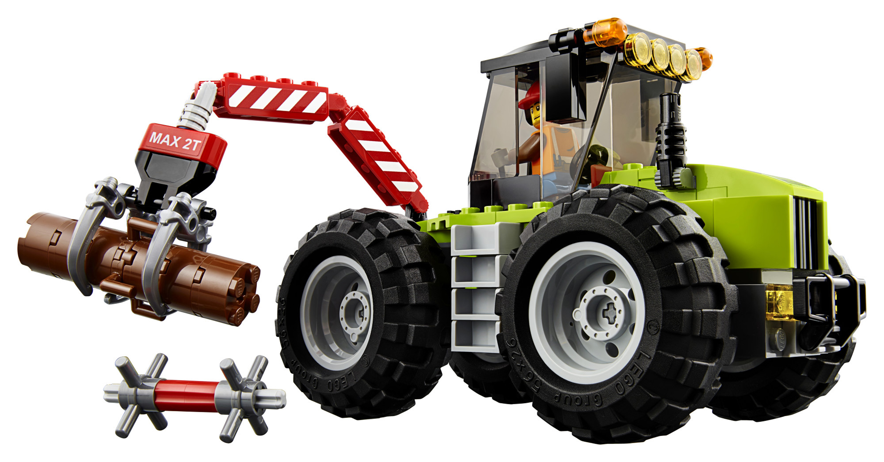 forest tractor lego