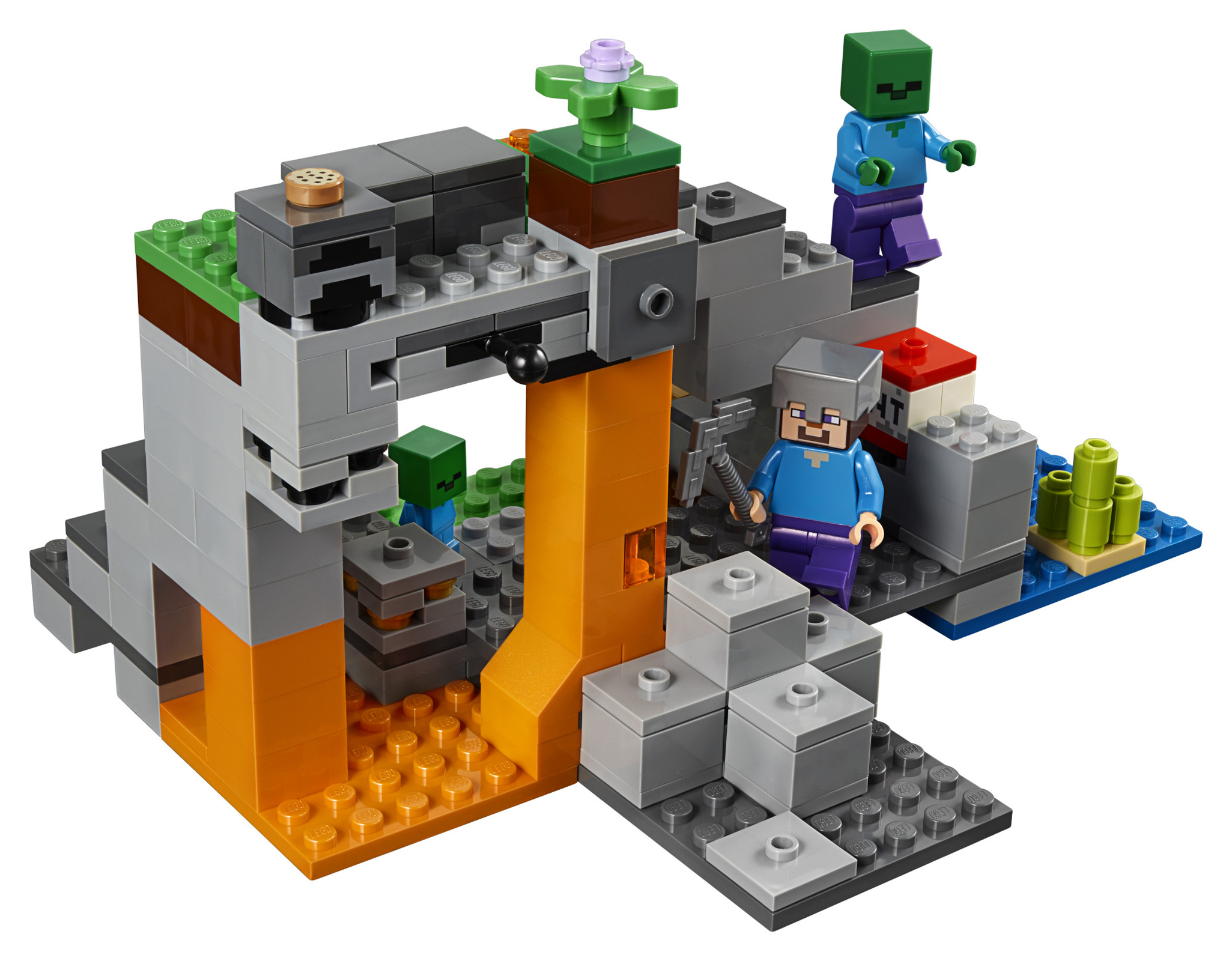 lego minecraft the zombie cave 21141