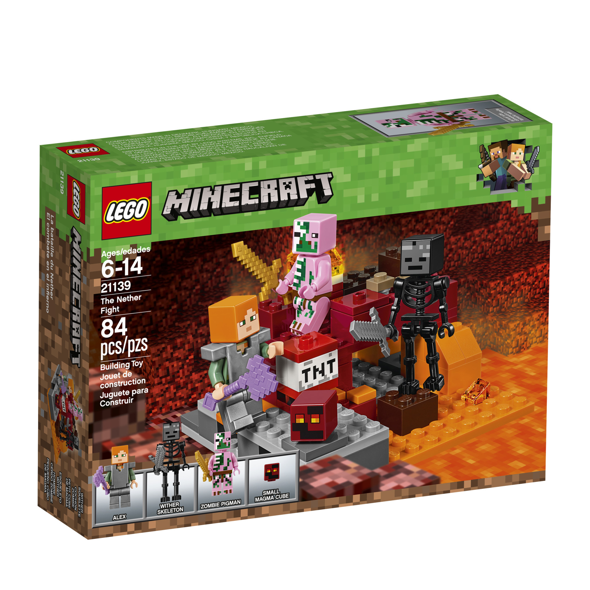 Lego Minecraft The Nether Fight