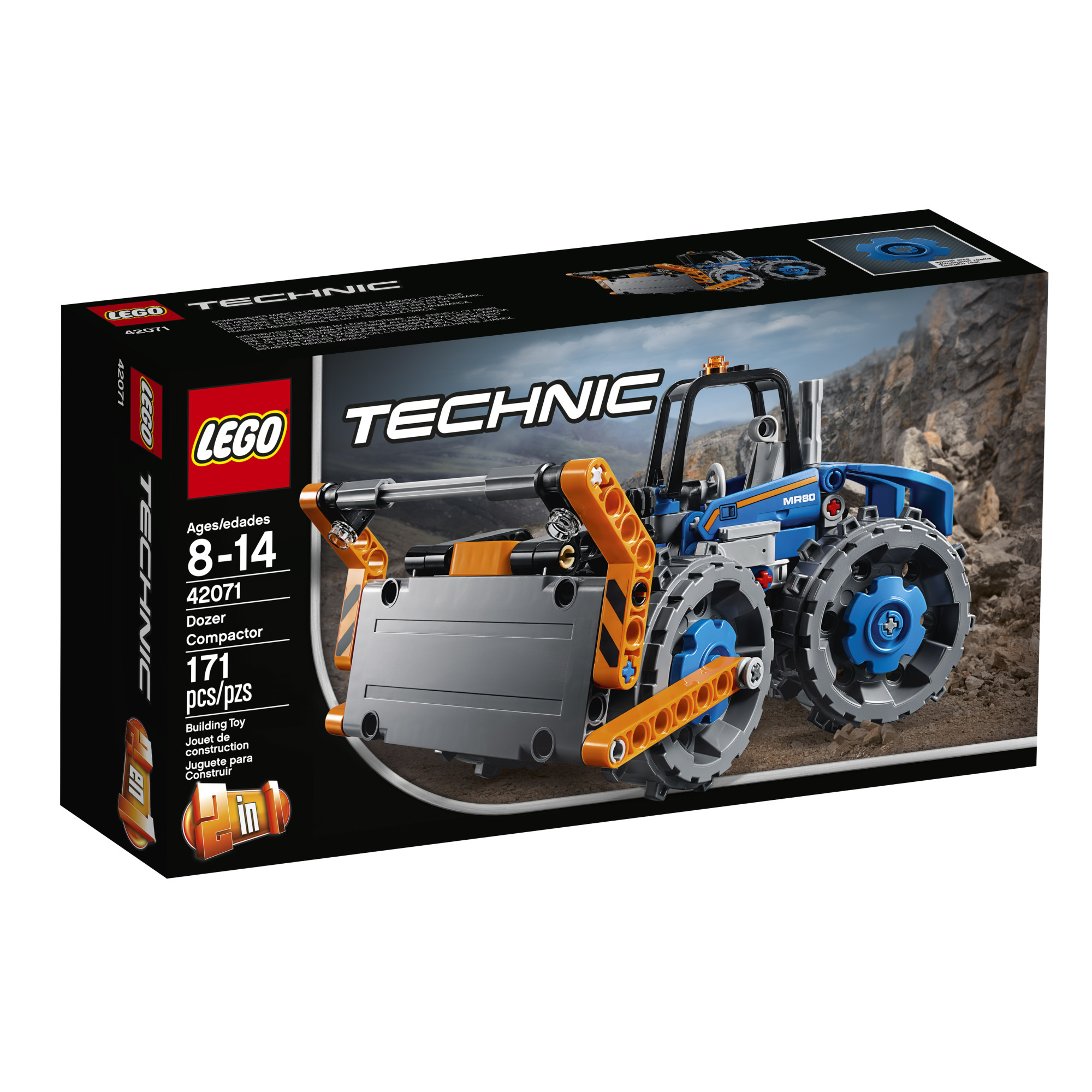 lego technic dozer compactor