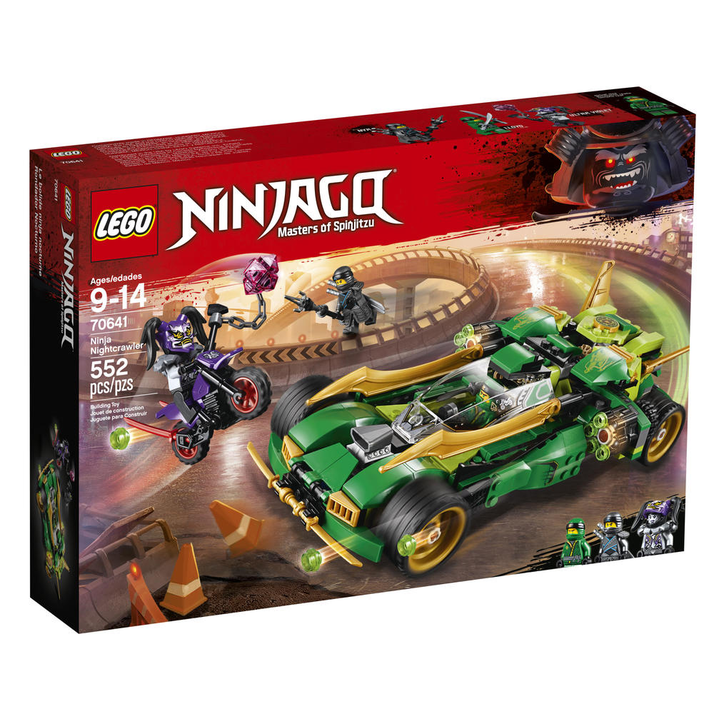 LEGO Ninjago Masters of Spinjitzu Ninja Nightcrawler 70641