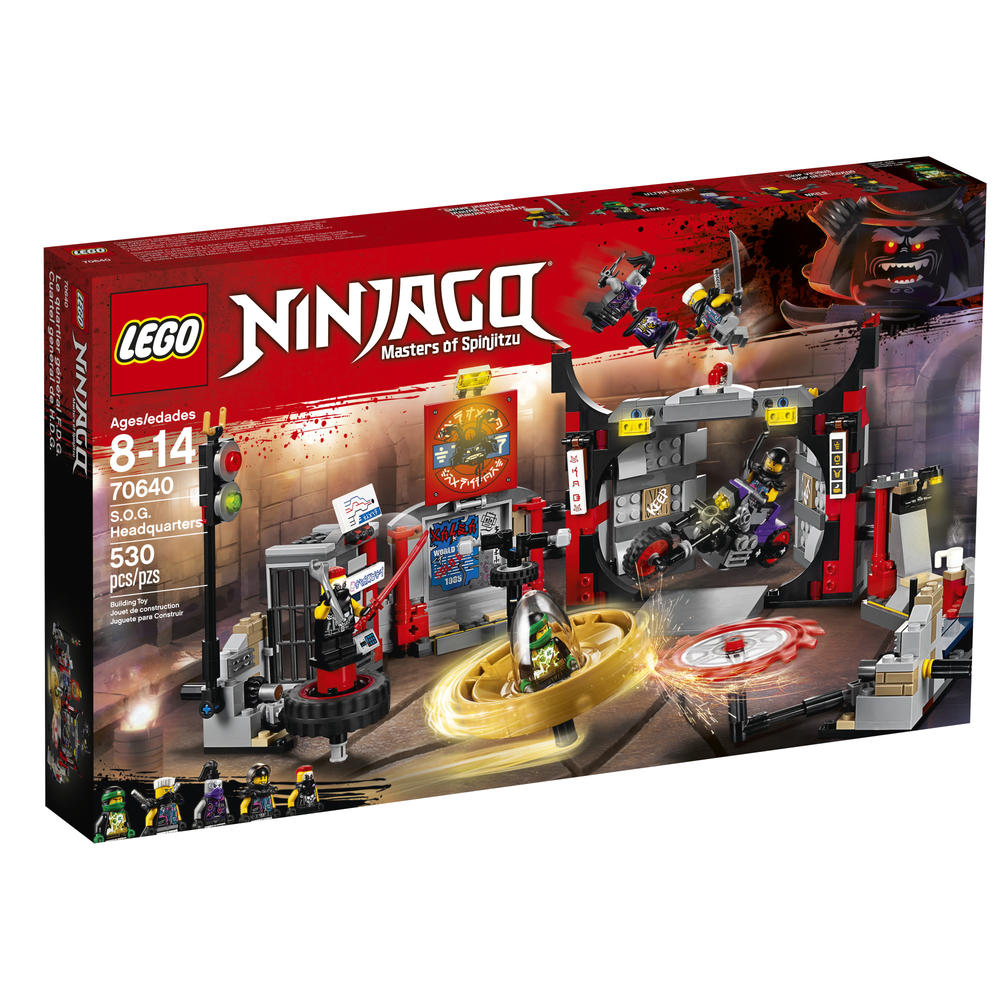 LEGO Ninjago Masters of Spinjitzu S.O.G. Headquarters 70640