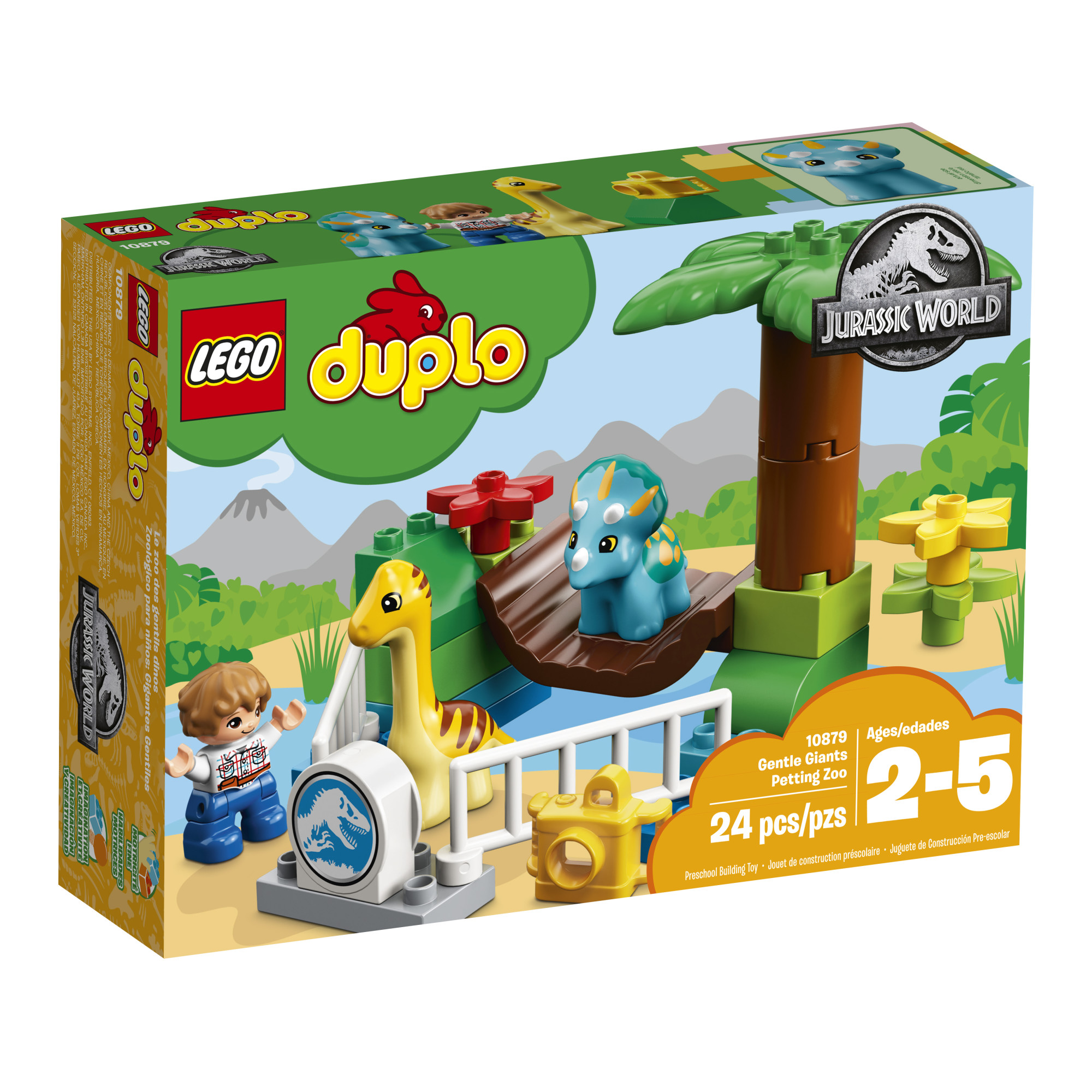 LEGO DUPLO Jurassic World Gentle Giants Petting Zoo 10879