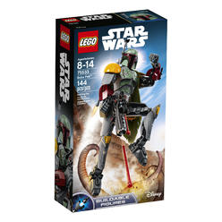 lego star wars: return of the jedi boba fett 75533 building kit (144 piece)