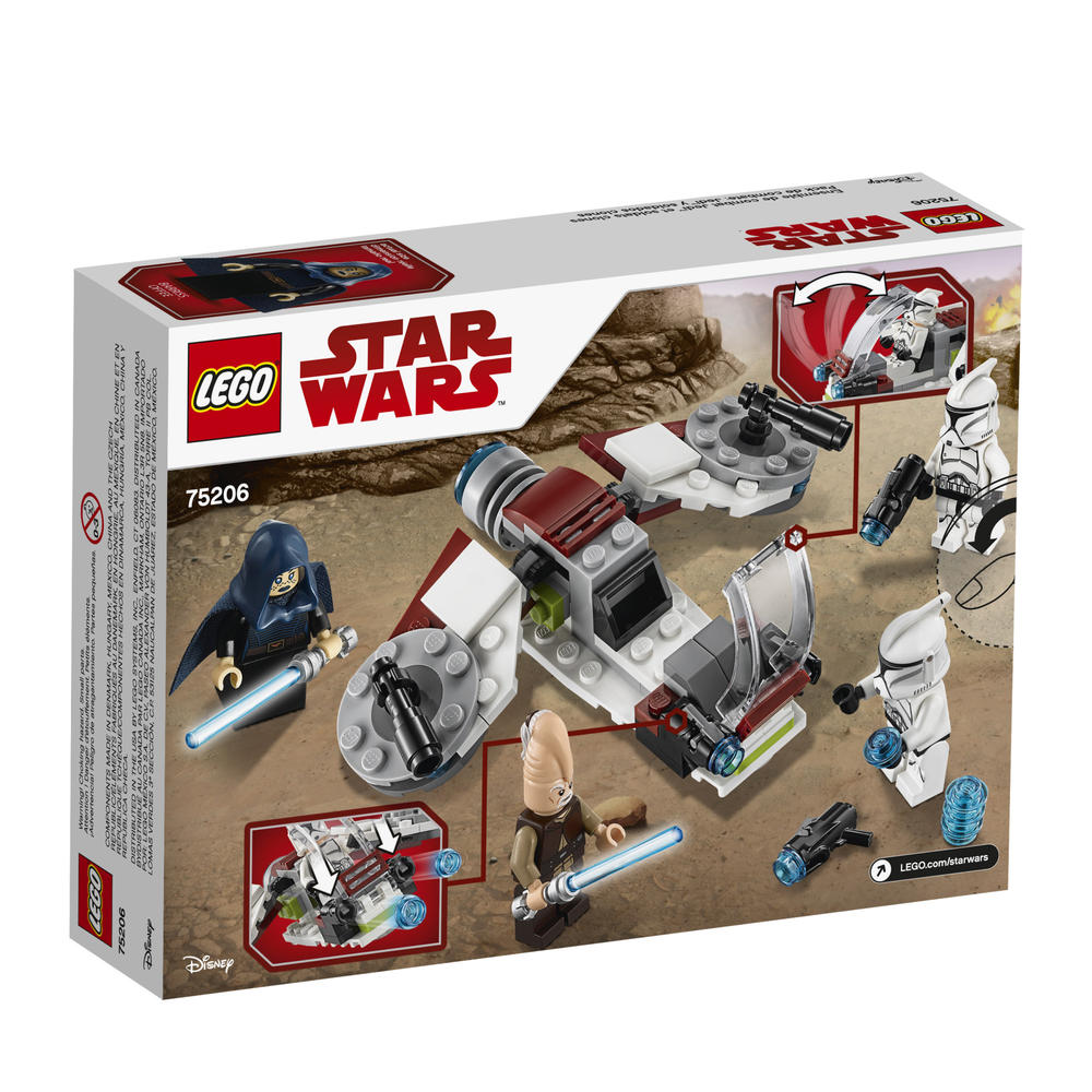 LEGO Star Wars Jedi and Clone Troopers Battle Pack #75206