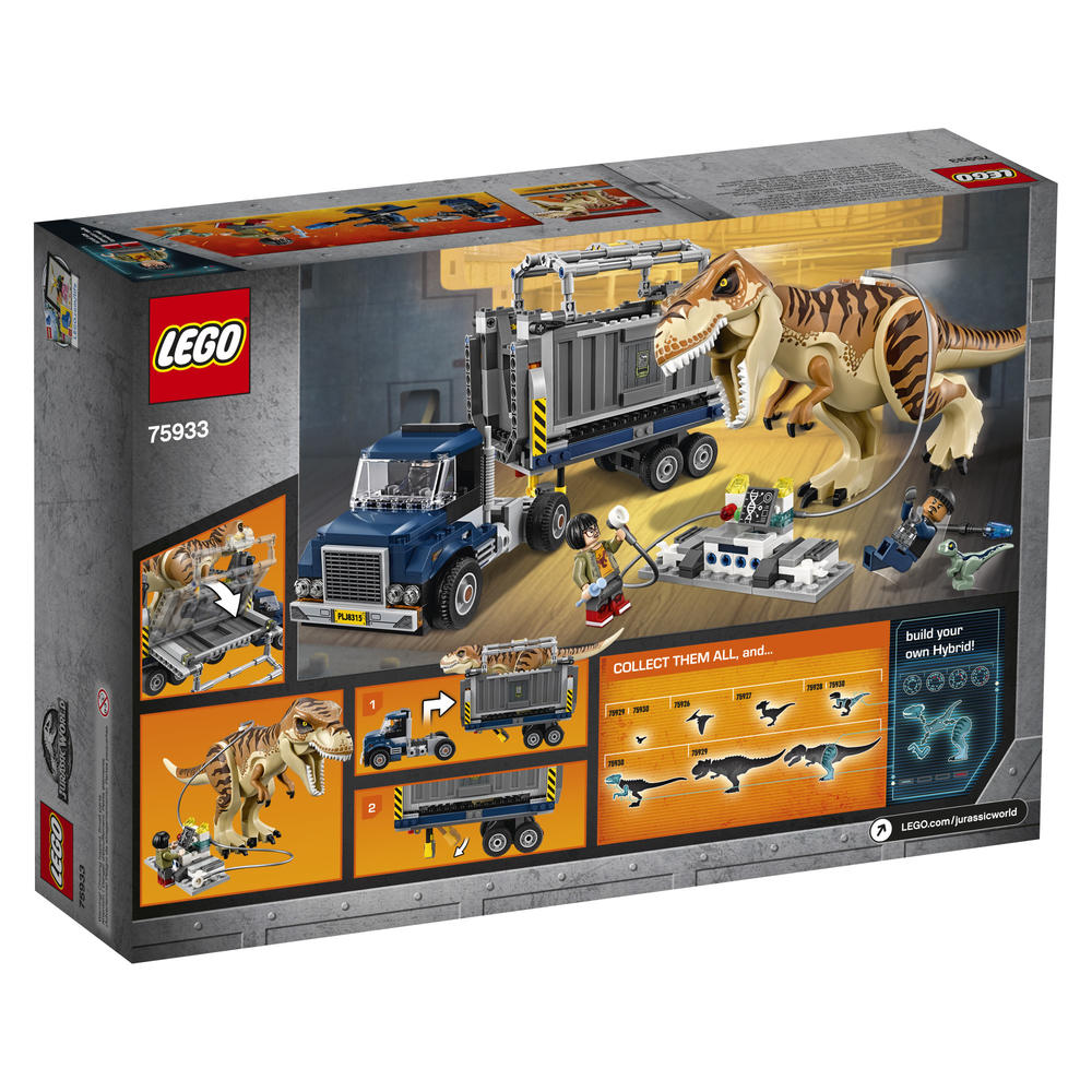 LEGO Jurassic World T. Rex Transport - 75933
