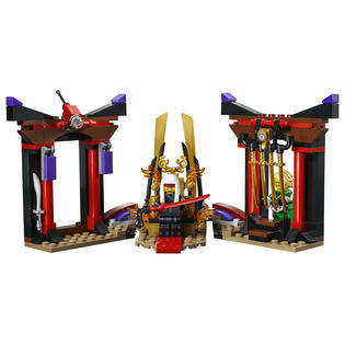 Lego ninjago throne room best sale showdown 70651