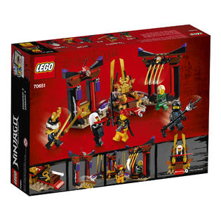LEGO NINJAGO® Masters of Spinjitzu Throne Room Showdown 70651