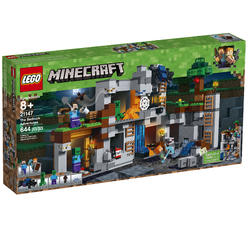 lego minecraft the bedrock adventures 21147 building kit (644 pieces)