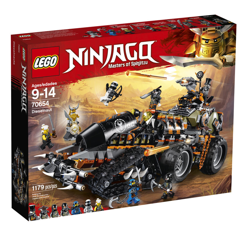 LEGO Ninjago Dieselnaut Tank Play Set - 70654