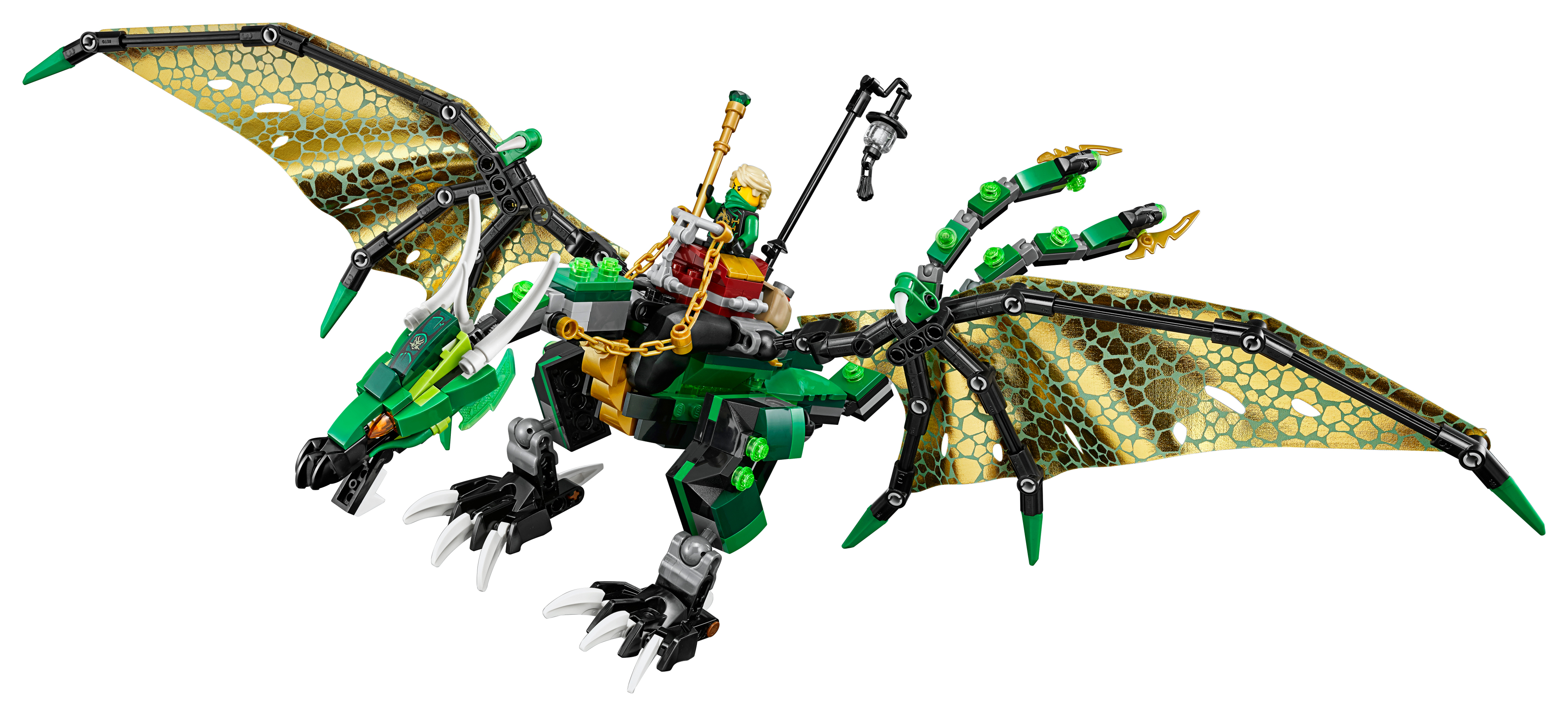 green ninjago dragon
