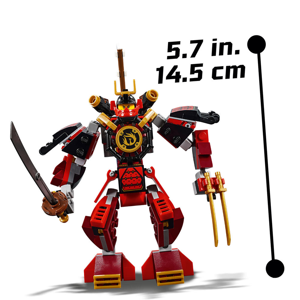 LEGO The Samurai Mech with samurai warrior Nya